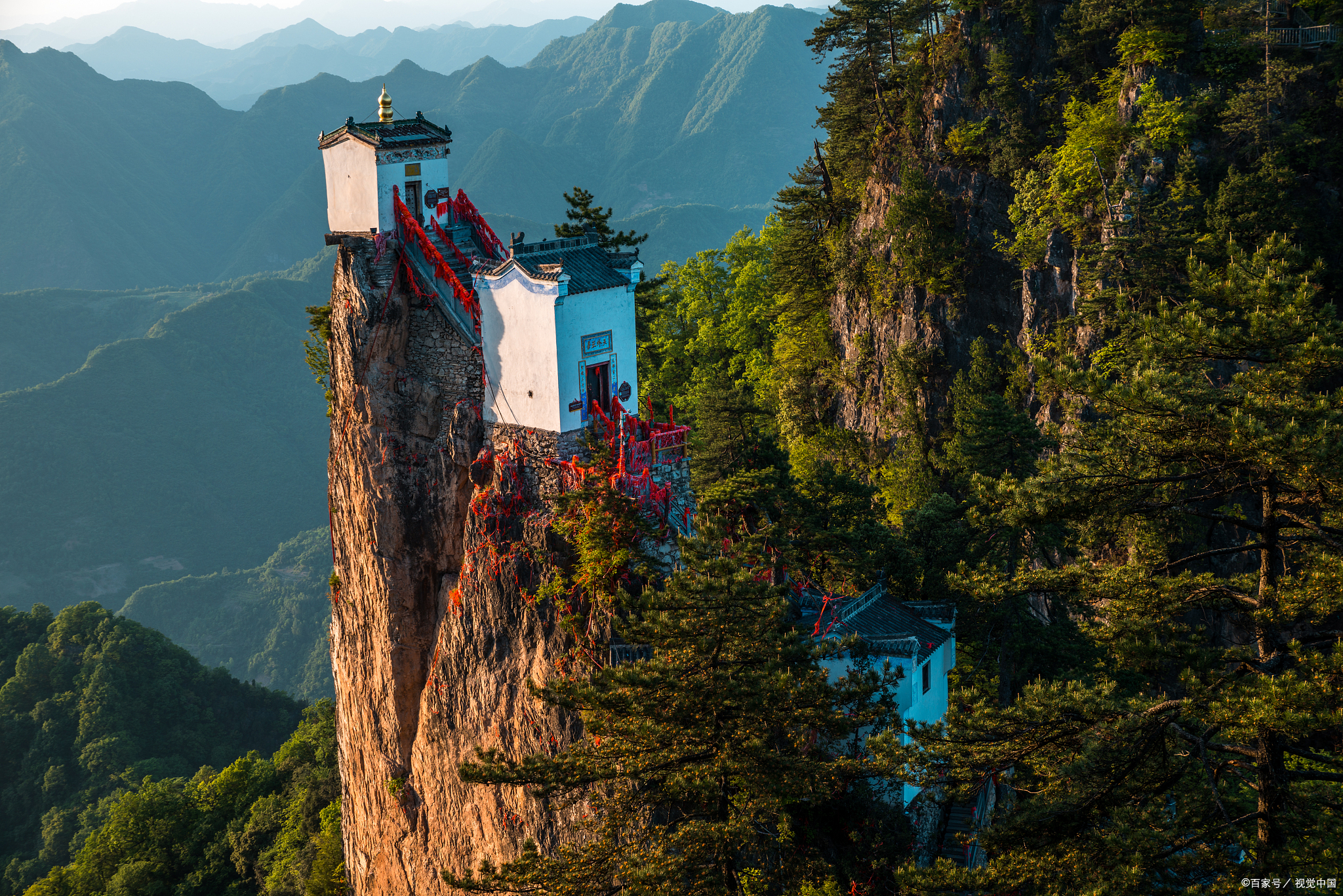 商洛云塔山风景区图片图片