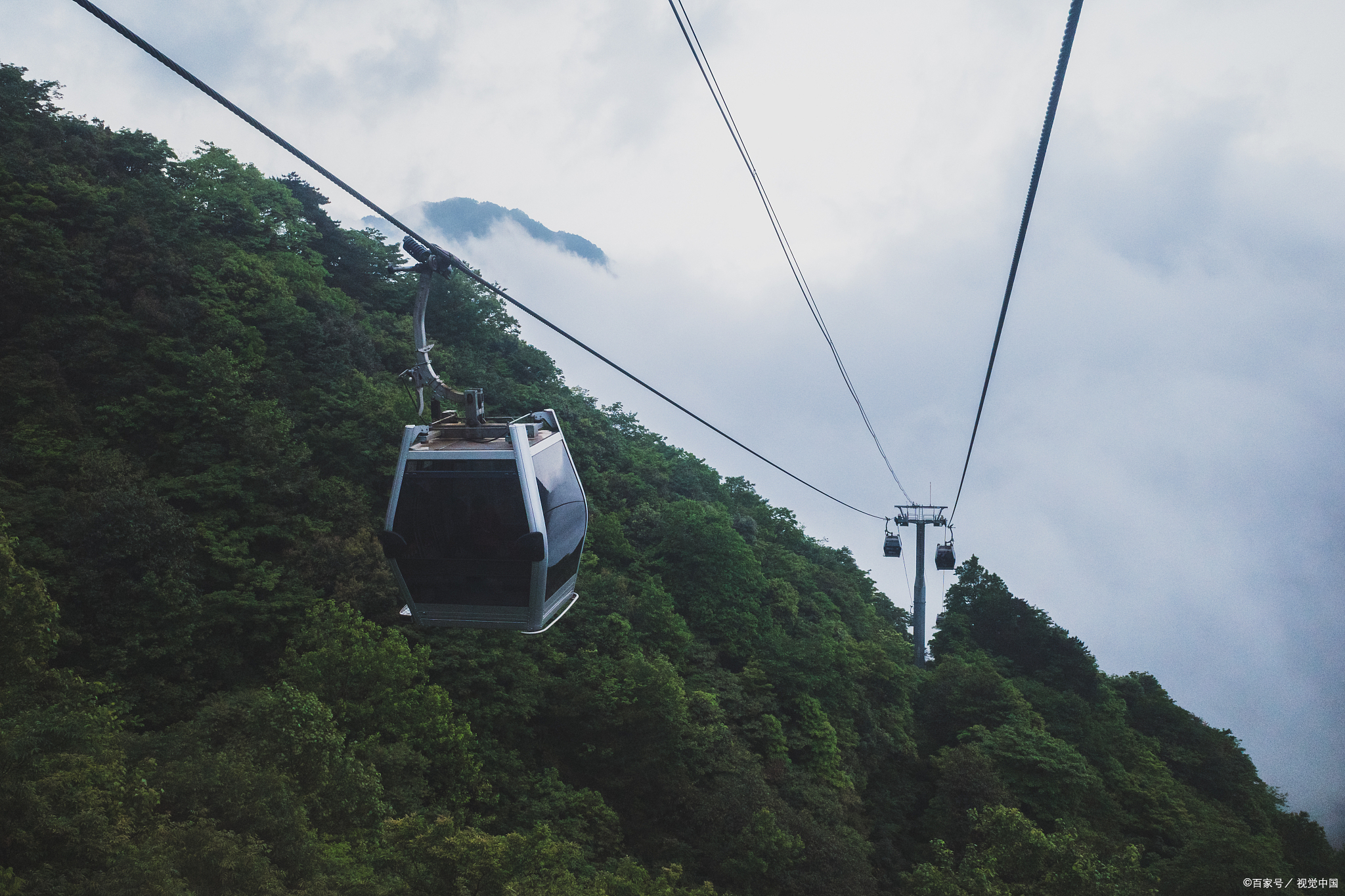 大觉山的高空索道,带你俯瞰抚州美景!