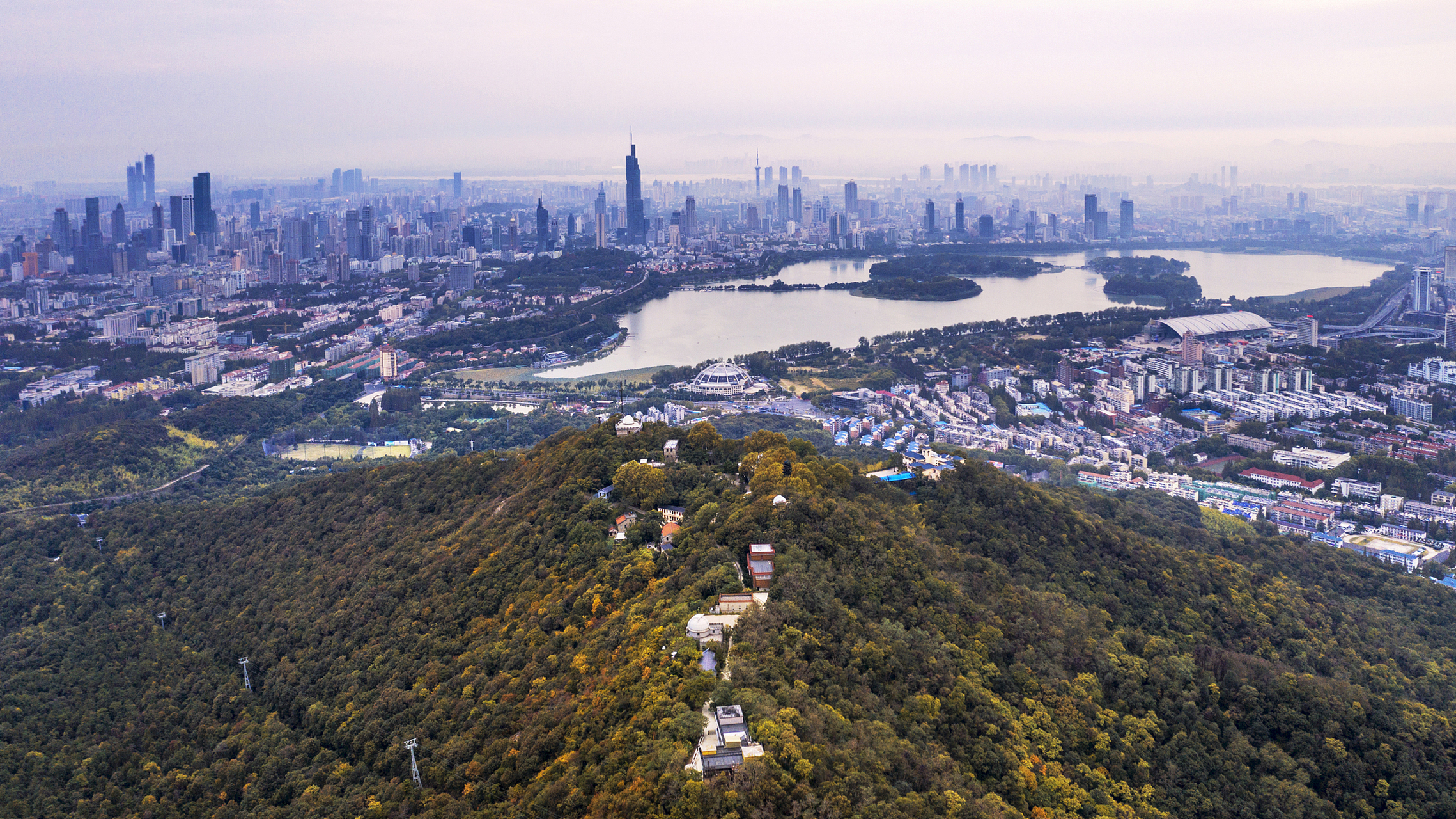 【南京紫金山2天1晚旅游攻略】 一,目的地:南京紫金山 二,预算:按照