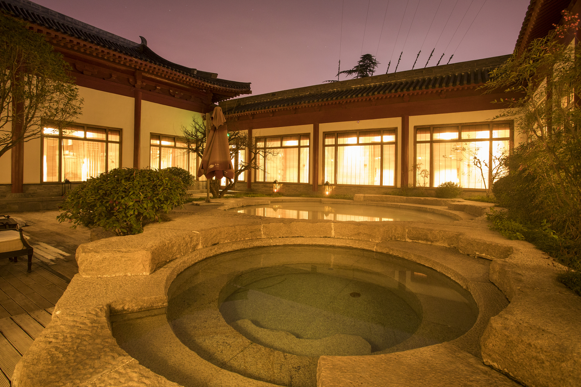 冬天最佳打开方式# 冬天到临沂旅游必去的一个景点是观唐温泉(国际)