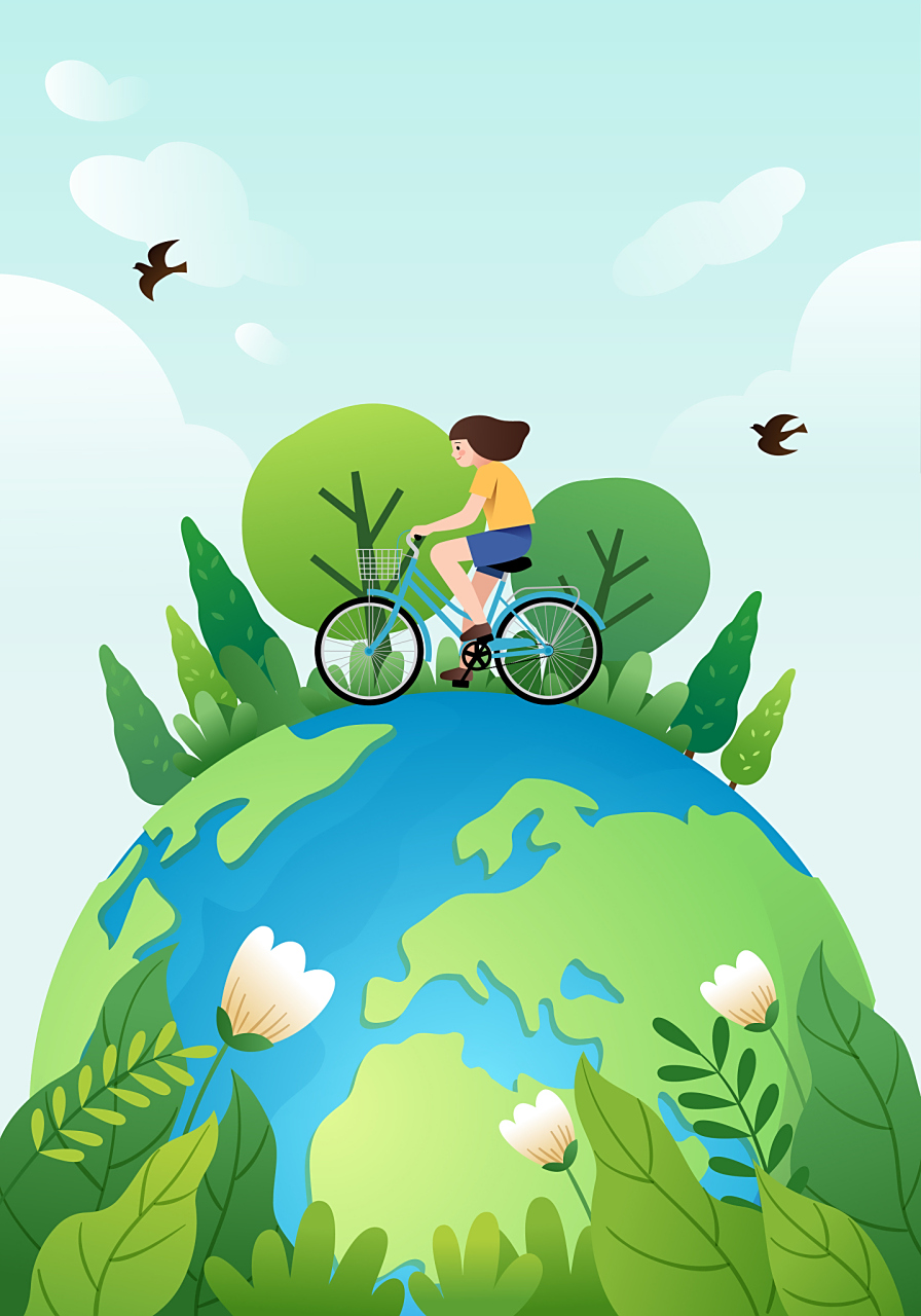 从低碳出行,节能减排到绿色购物,点点滴滴守护地球.