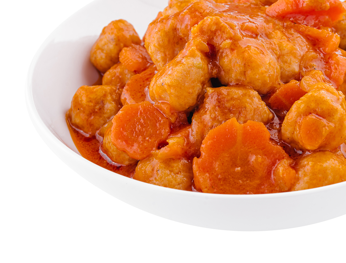 糖醋咕噜肉广东粤菜中的酸甜经典品尝历史与创新的交融在广东有一