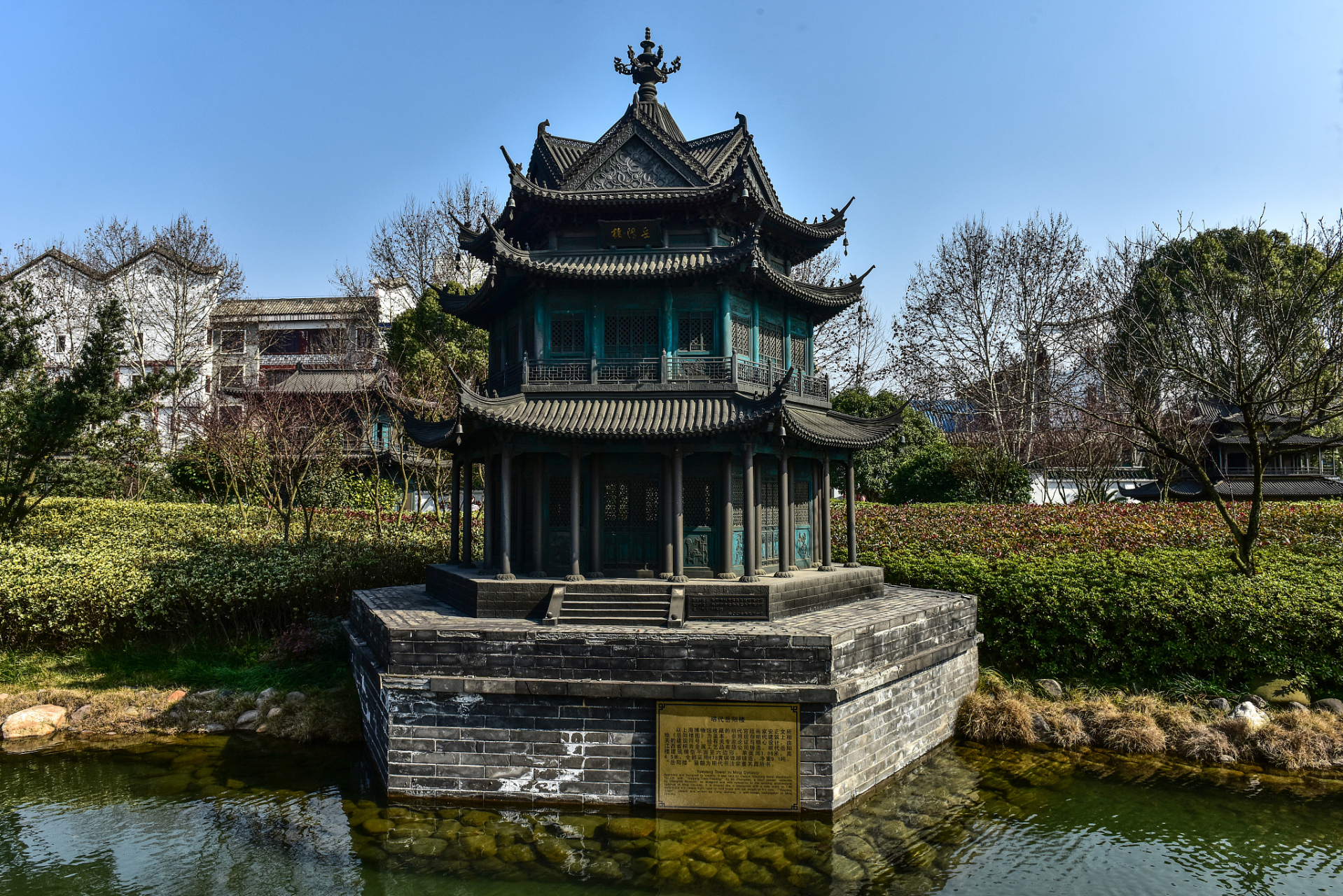 济宁旅游,一定是古济宁八景:铁塔清梵,太白晚眺,墨华泉碧,凤台夕照,灌