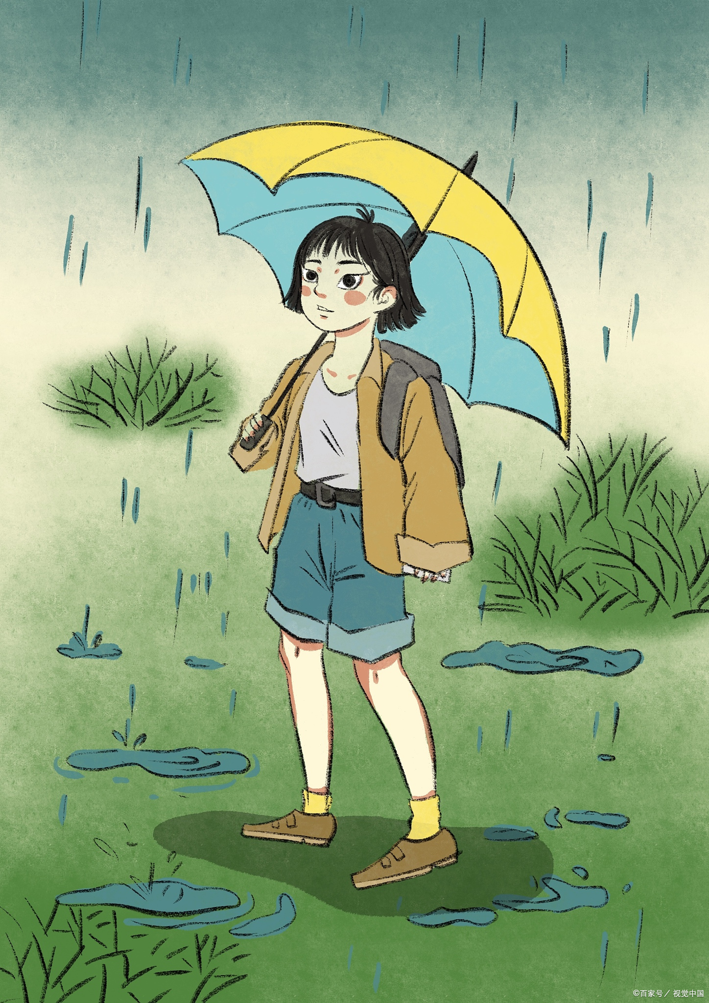 这几天还一直在下,而且雨还不小,一点都没有停的意思