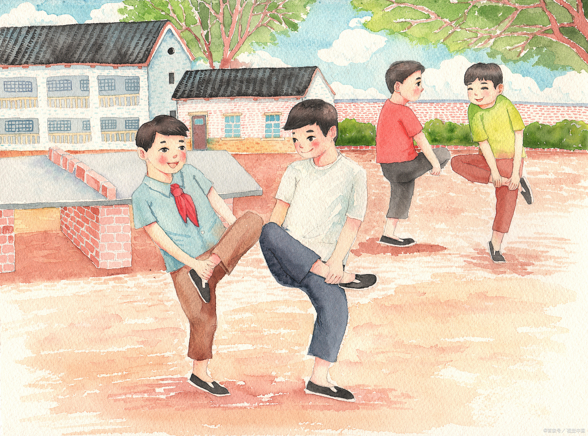 年代的我们,童年时没有电游,没有"奥特曼",只有一些自创自编的游戏