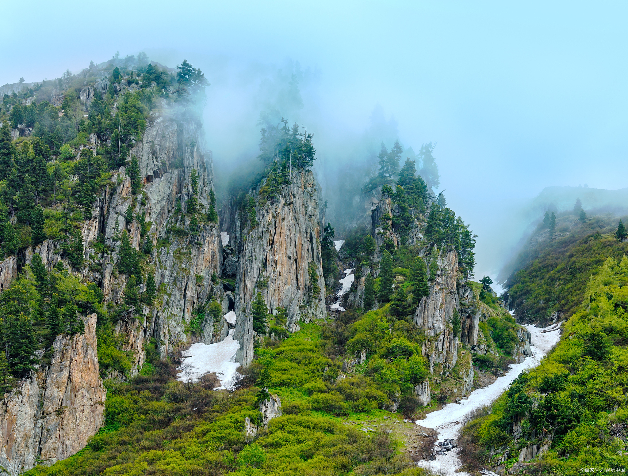 湖北山脉图片