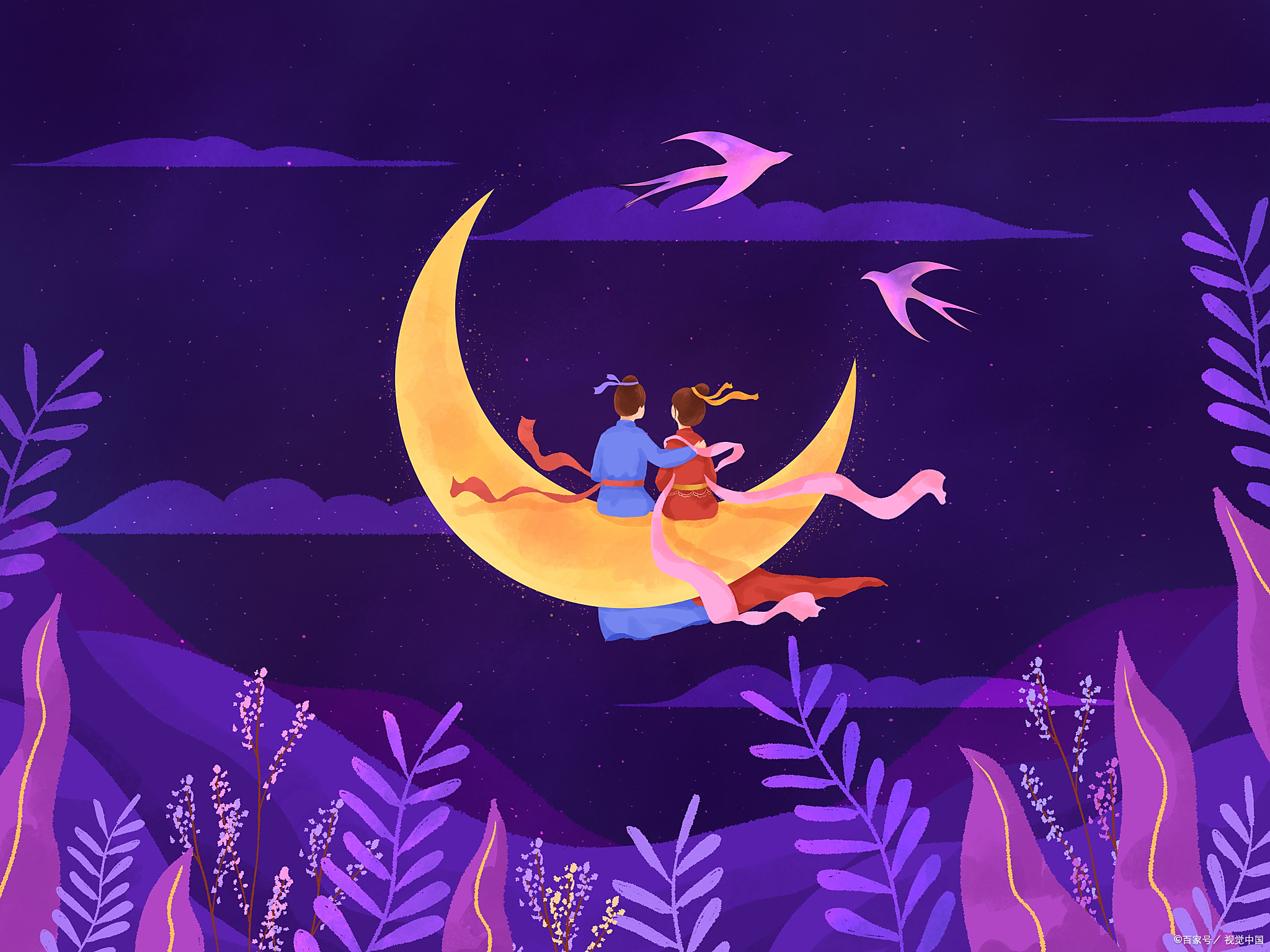 又是一年七夕,牛郎织女星名字由来?古人为何偏偏注意这两颗星?