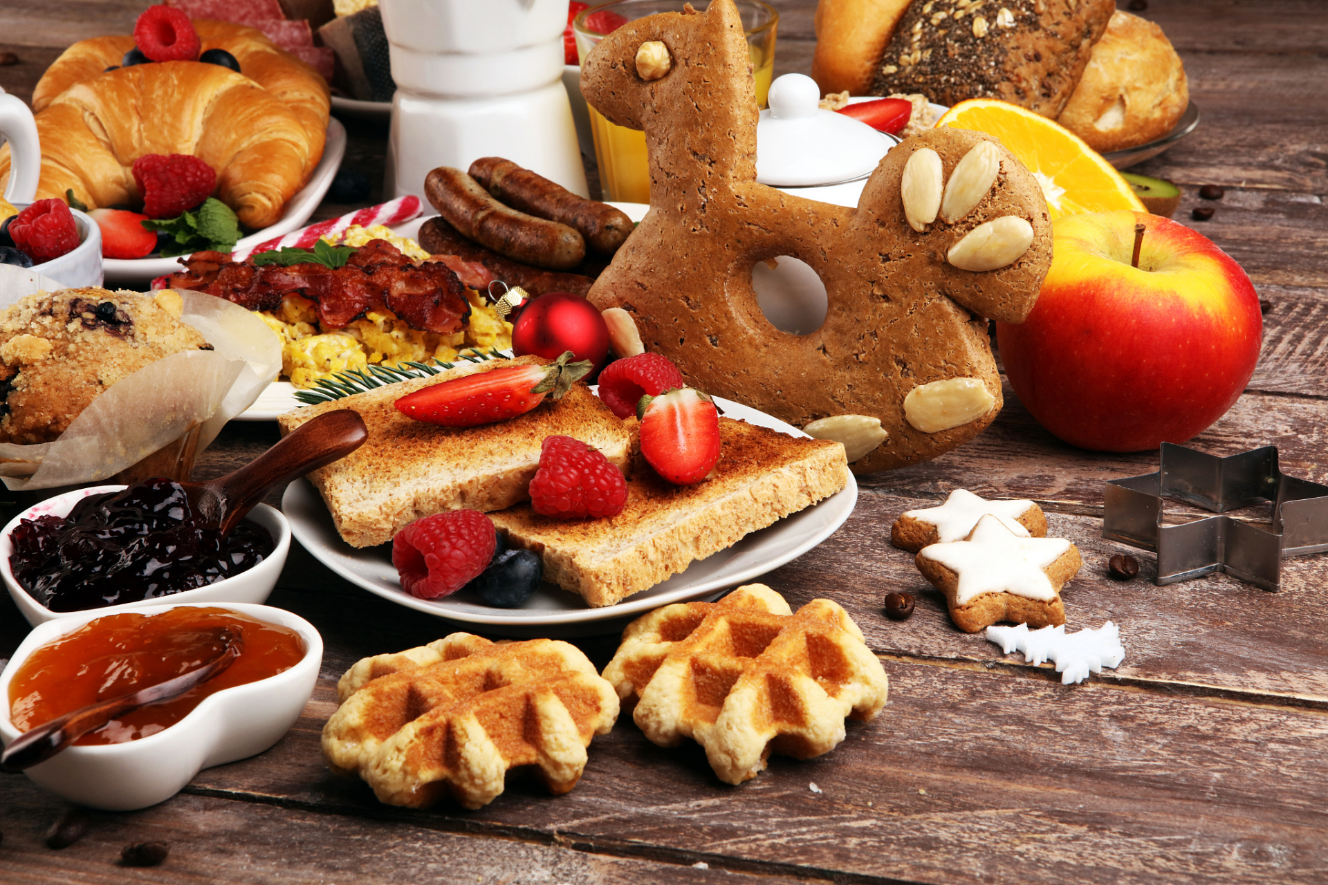 高糖食品  高糖食品中含有大量的蔗糖,这些糖分被摄入后会迅速转化为