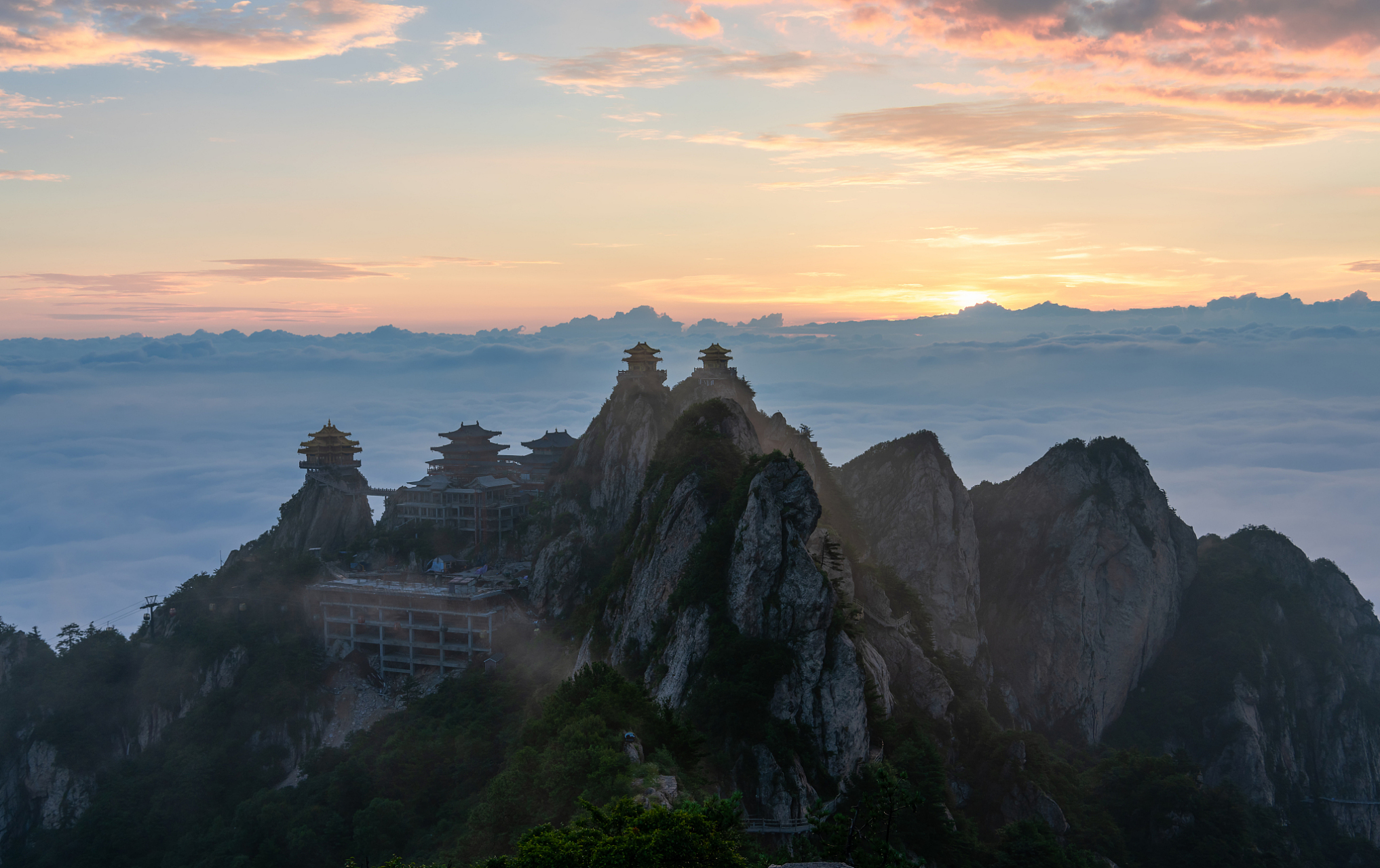 视觉中国老君山图片库图片