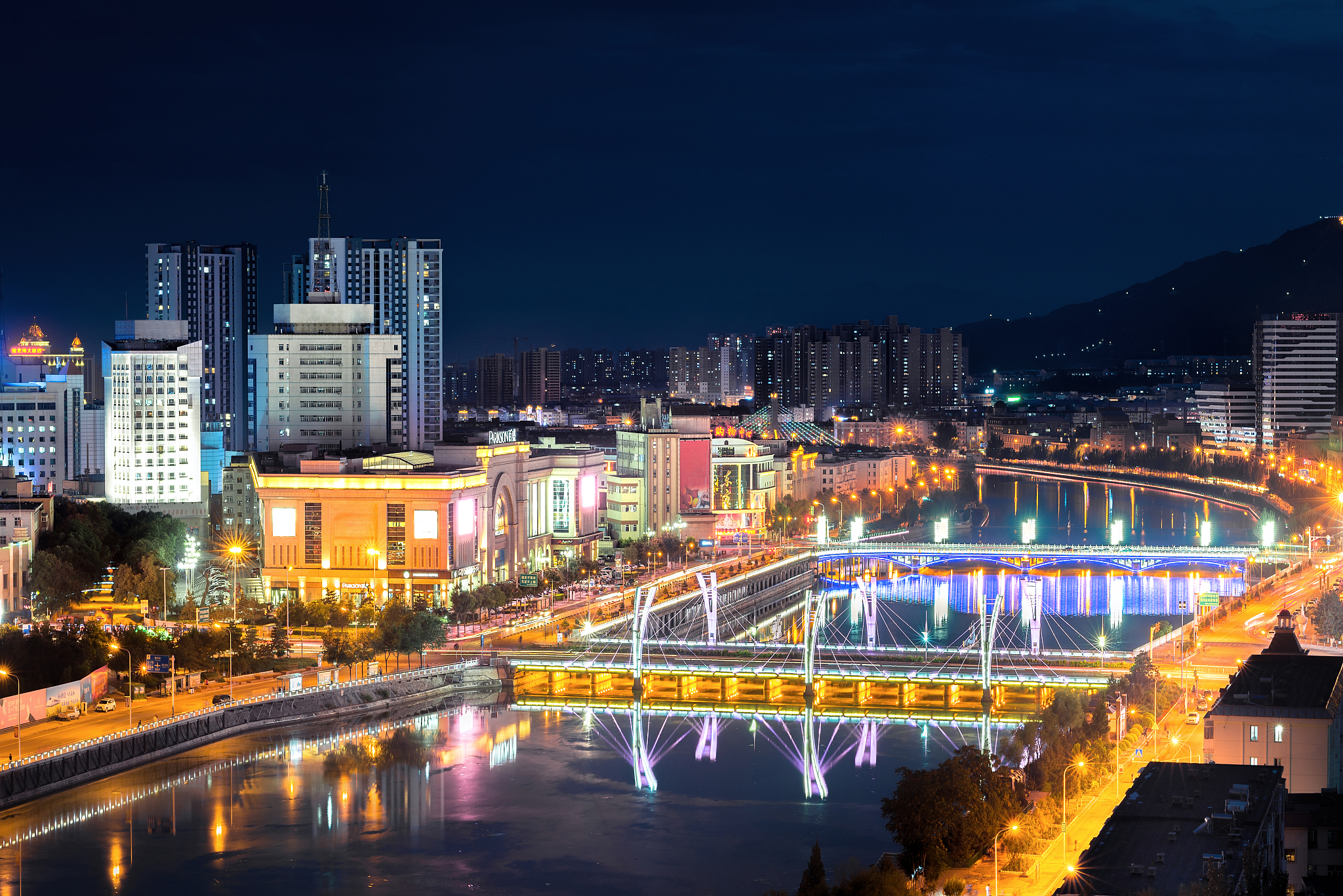 辽源图片夜景图片