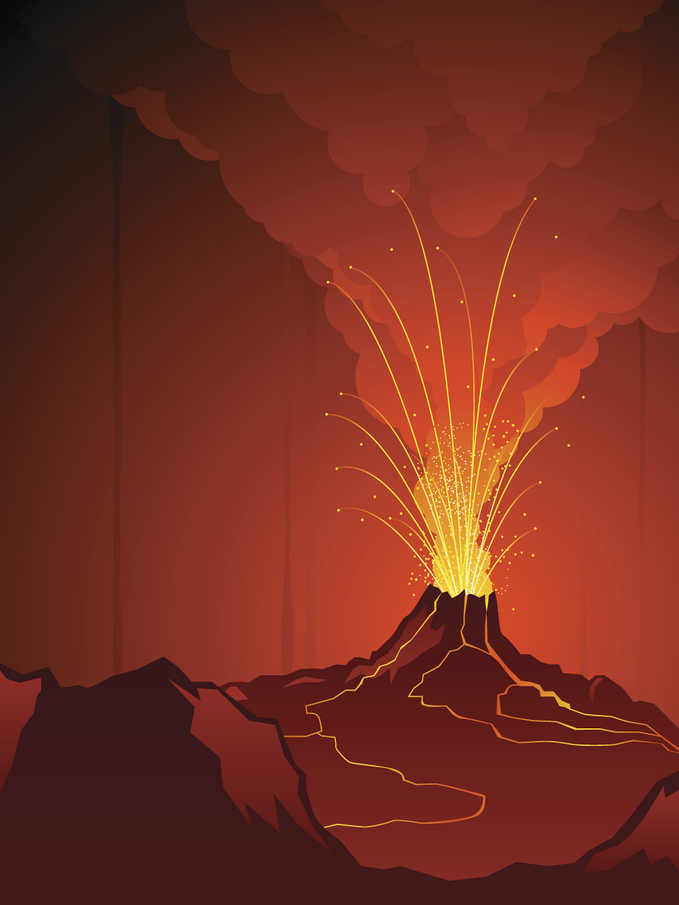 制作火山模型可以是一项有趣的手工活动,使用泡沫塑料,颜料,小塑料瓶