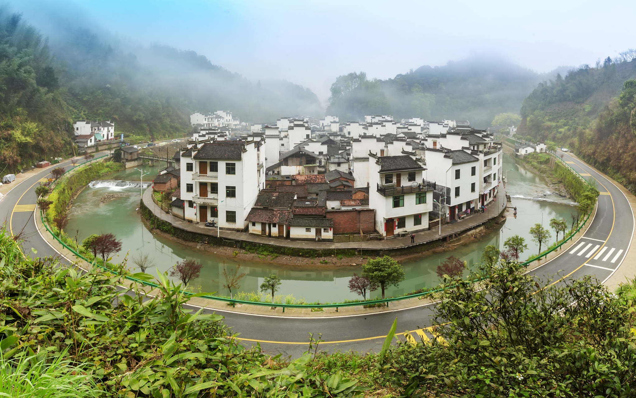 99历史渊源:江村始建于唐朝初年,发展于明清