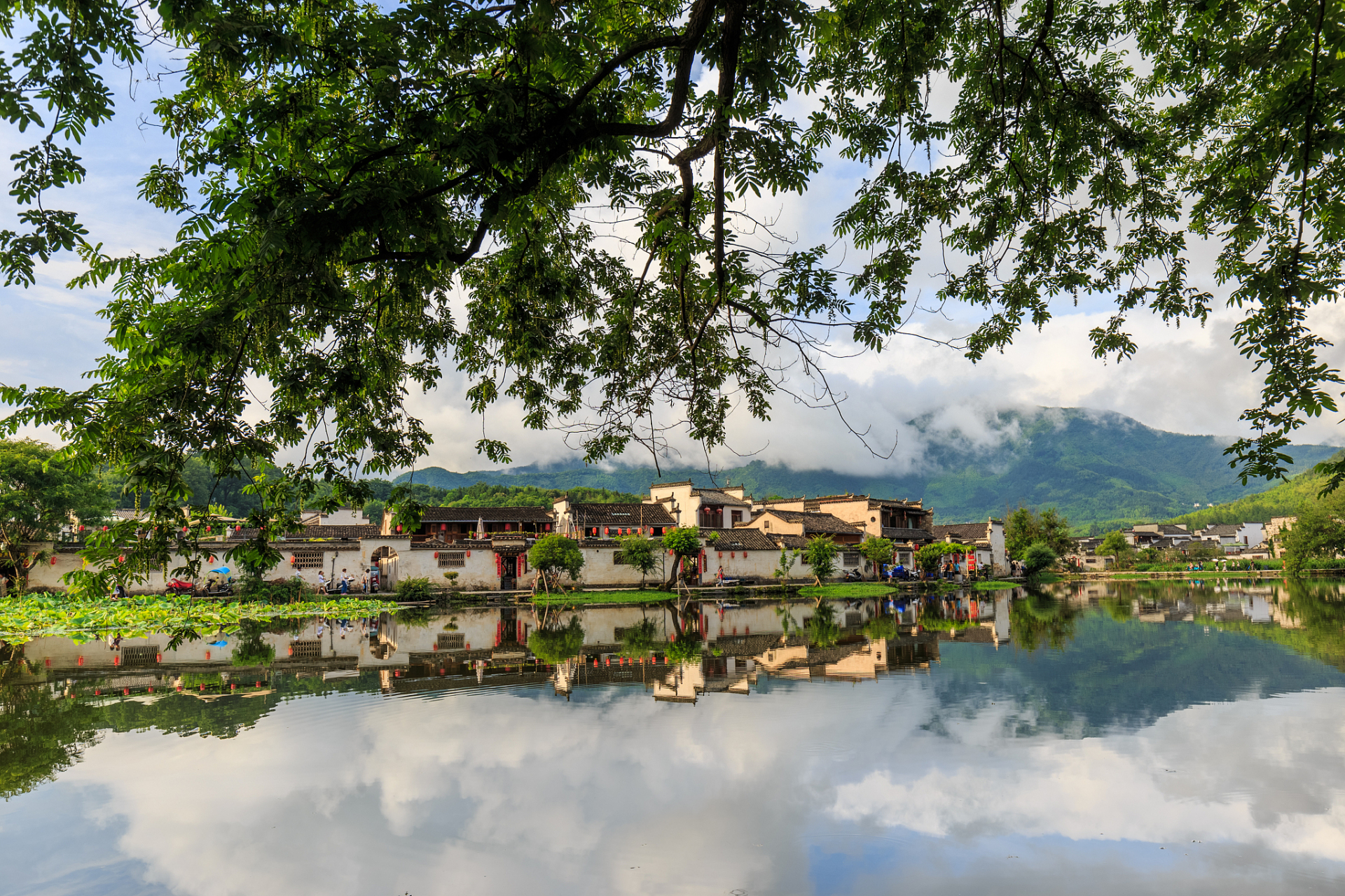 黄山市宏村风景区图片