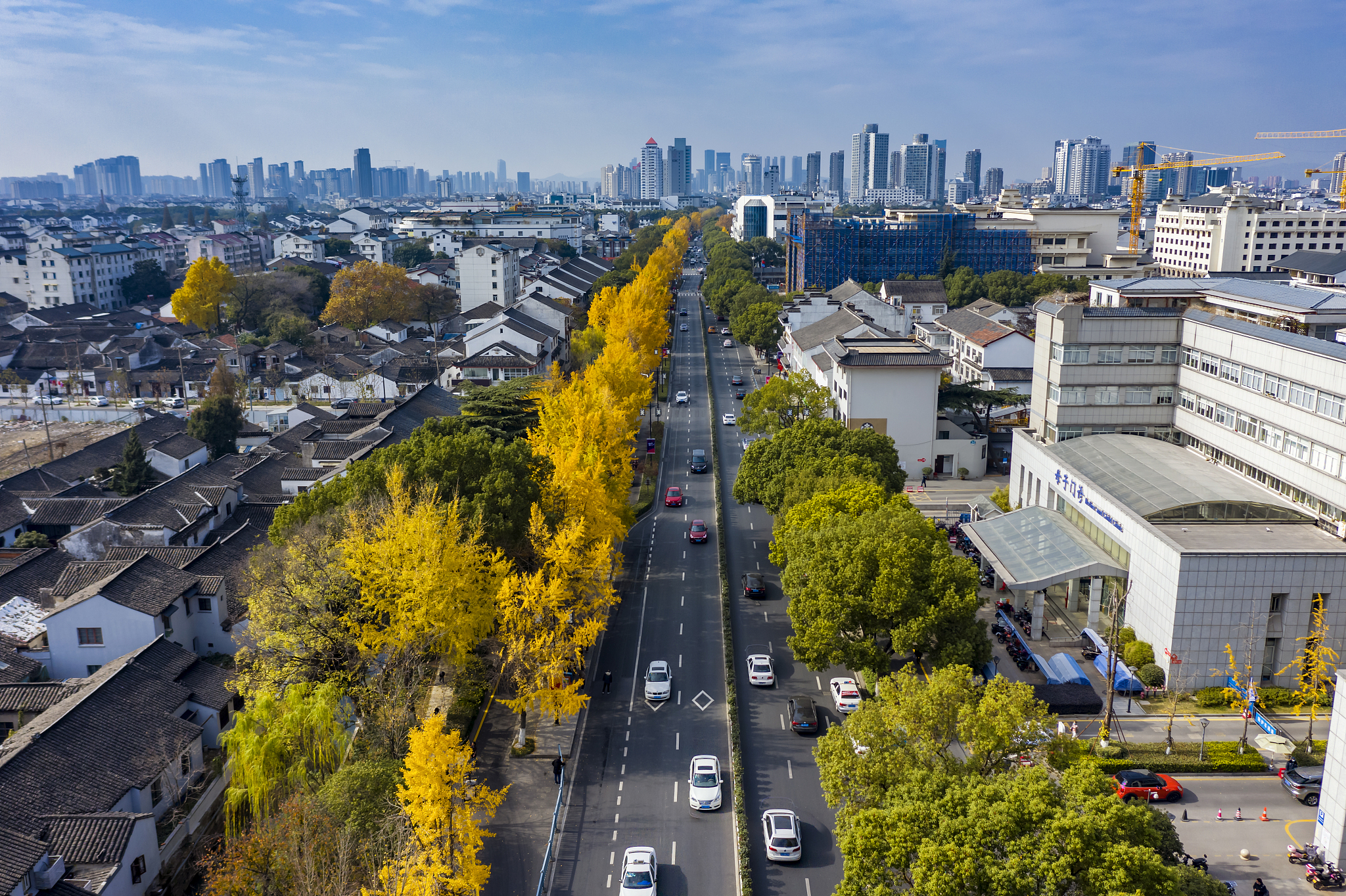 扬州城北街道图片