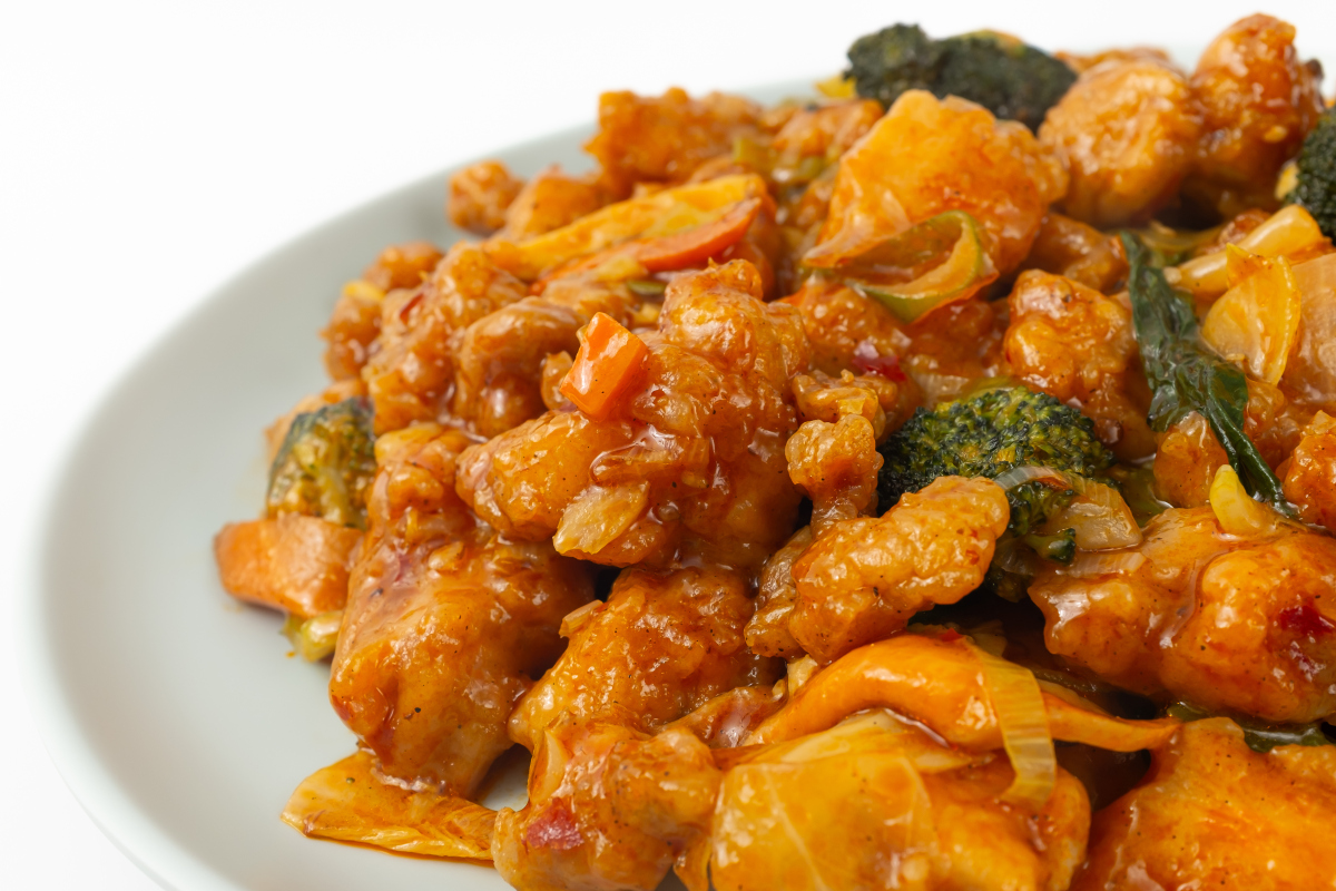 糖醋咕噜肉广东粤菜中的酸甜经典品尝历史与创新的交融在广东有一