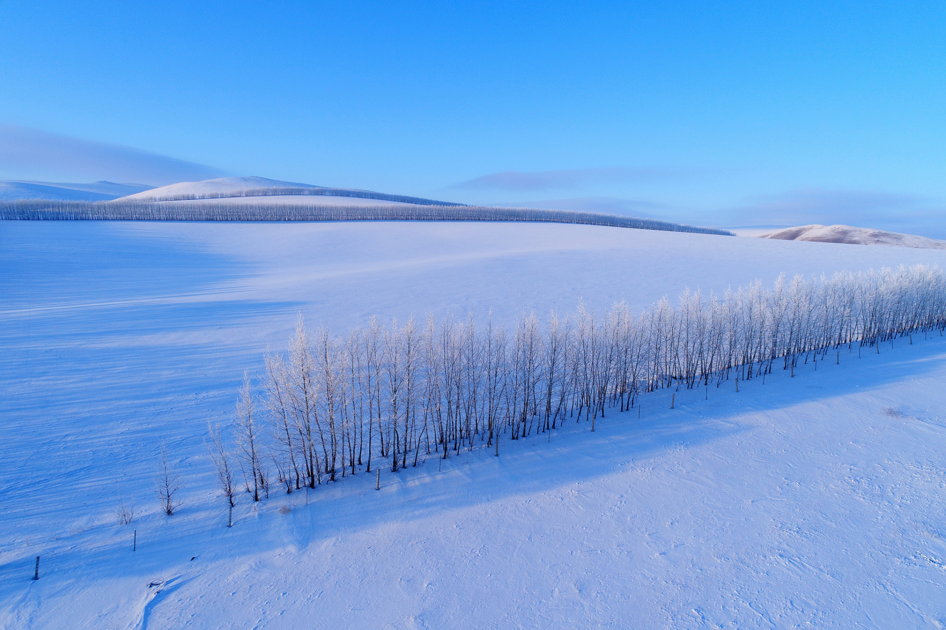 乌鲁木齐唯美雪景图片