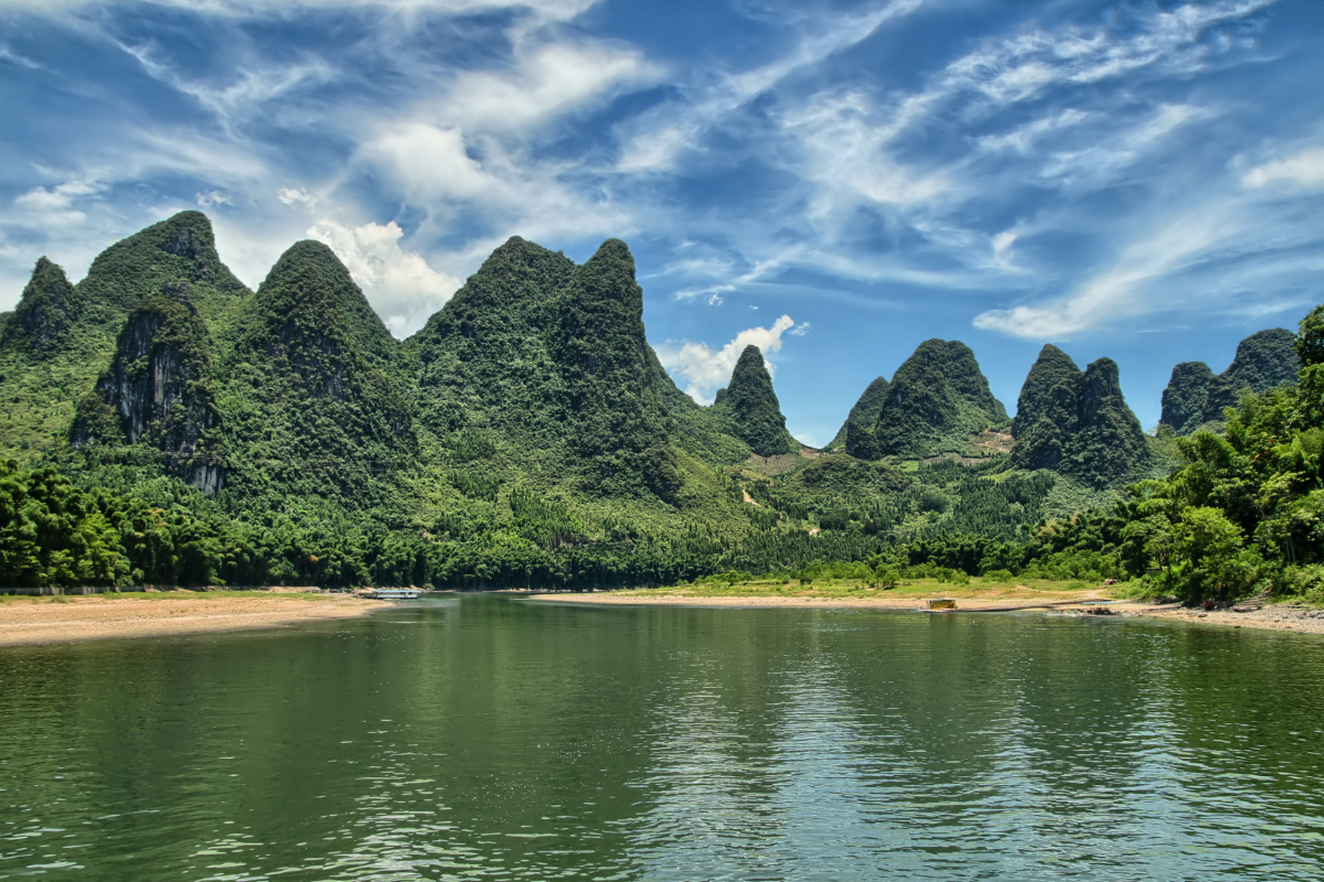 山水风景图片真实秀丽图片