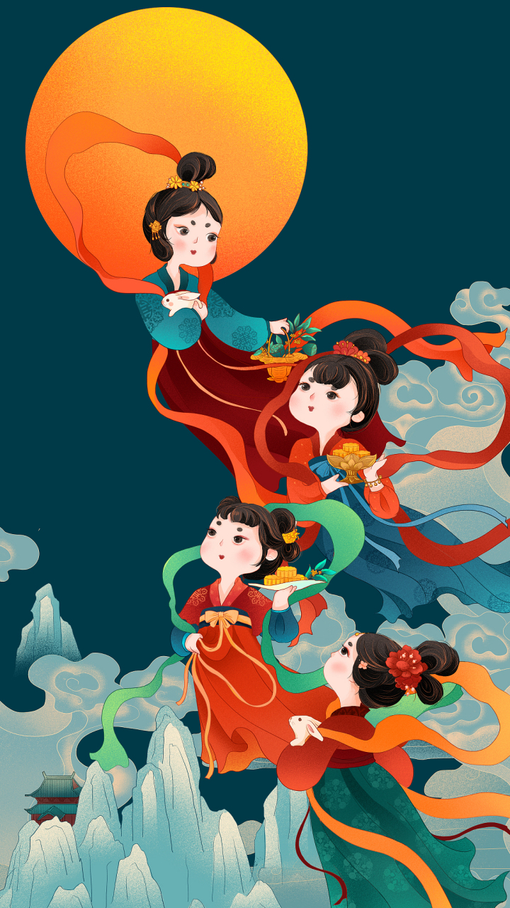 "最近迷上了国风插画,想要学习一些简单的技巧来尝试自己画一幅.🎨 