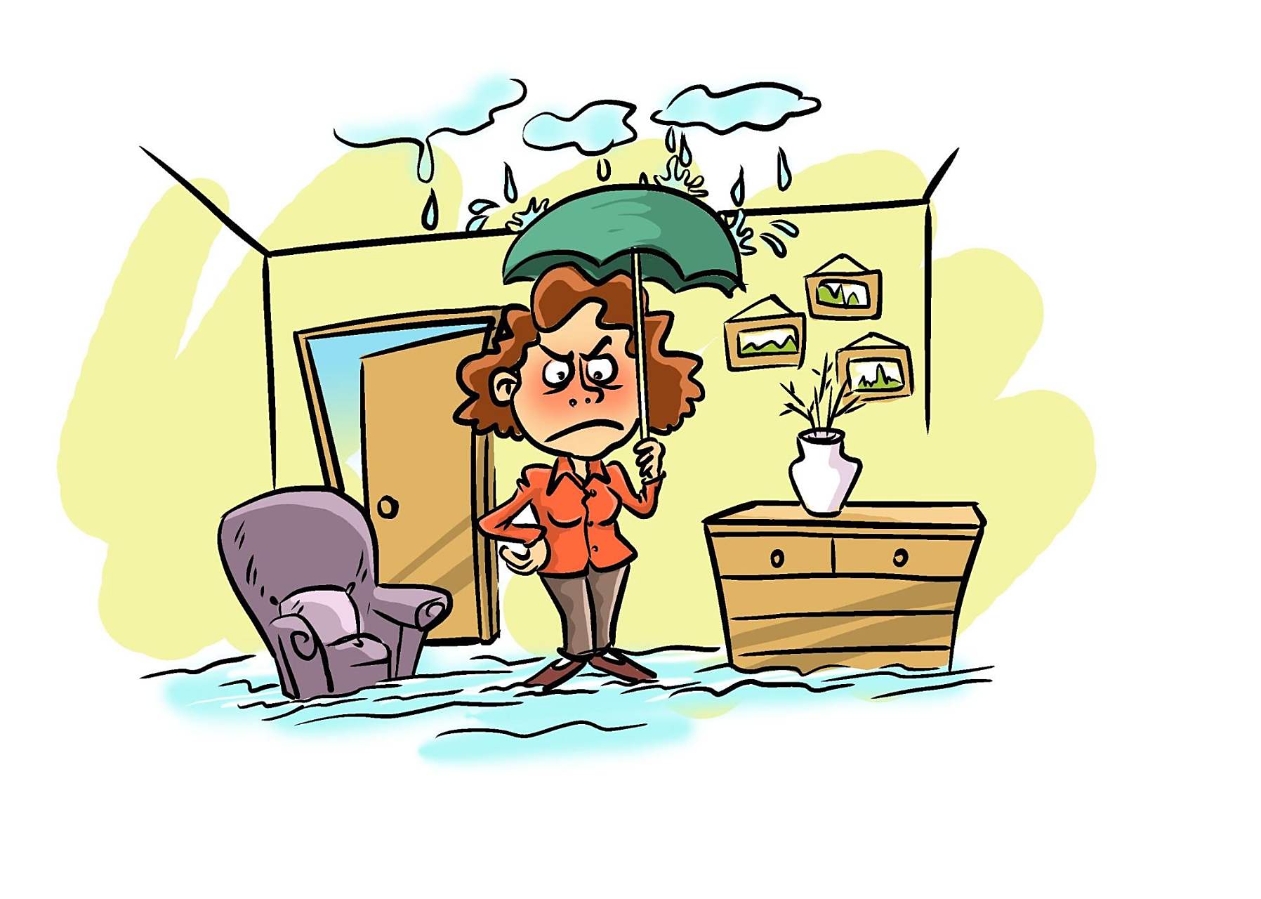 楼上漏水闹乌龙谁为拆家买单# 【房屋漏水引纠纷,"拆家"应该谁担责?