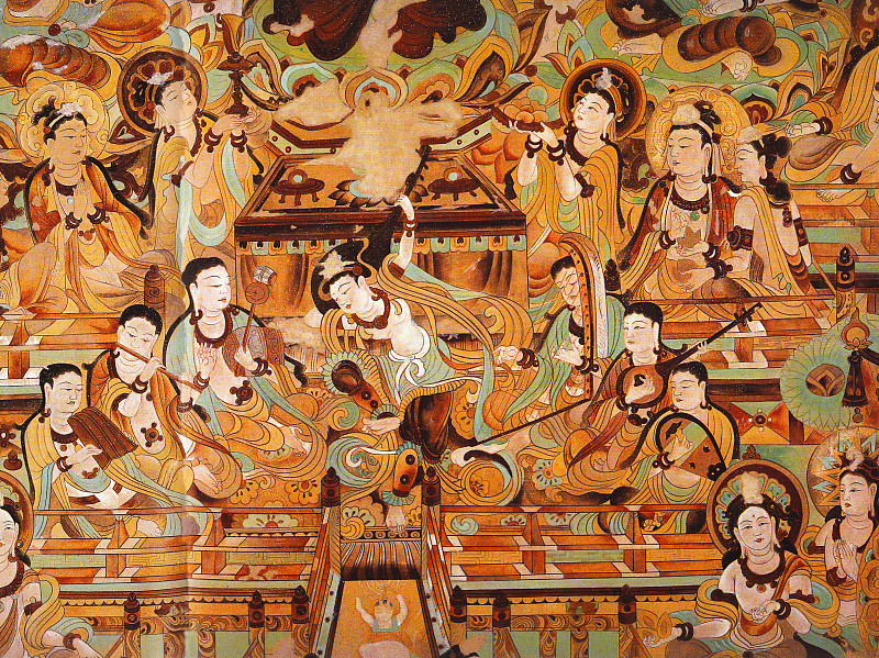 敦煌的壁画,夏日里的艺术盛宴,你想去欣赏吗?