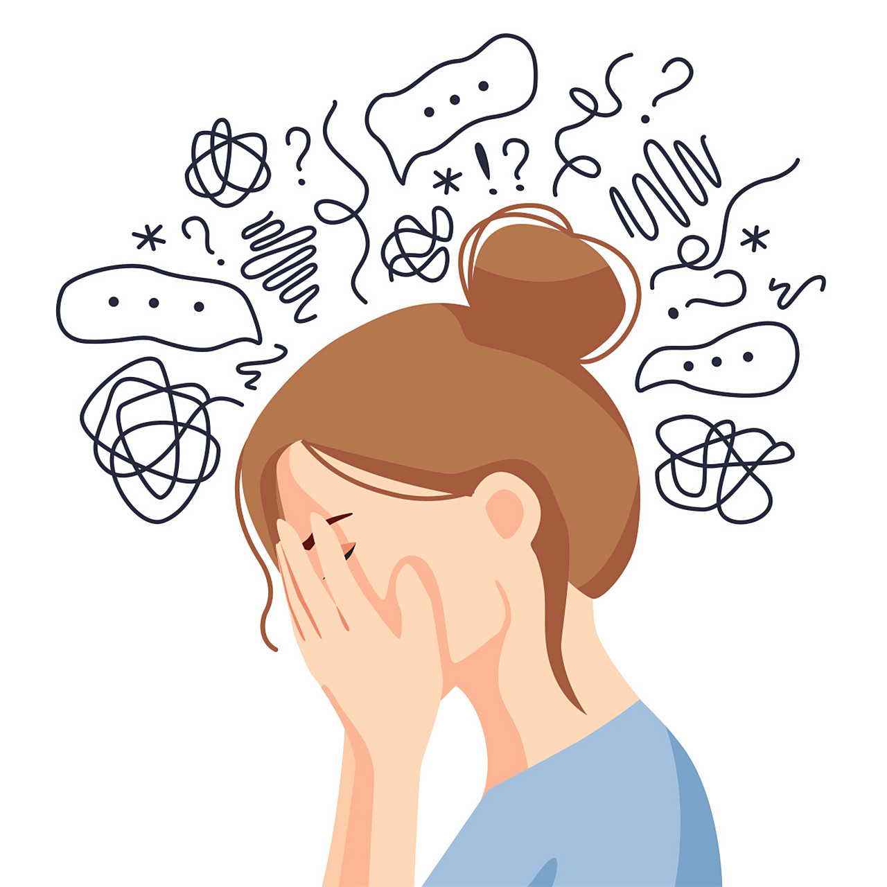 文字:367  阅读:1分钟 当你经历以下情况时,可能是你真的焦虑了:  1.