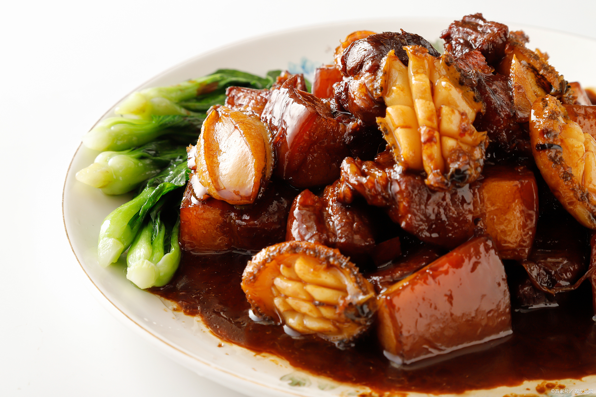 高级美味,教你如何家常鲍鱼红烧肉!