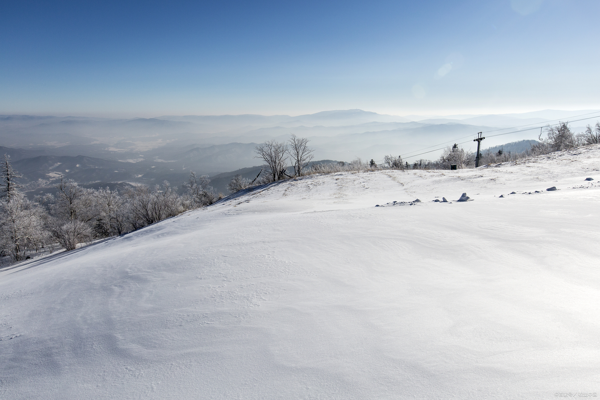 仙女山下雪的图片图片