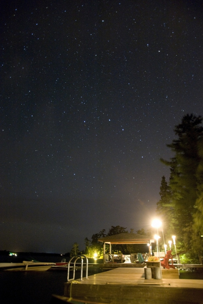 普通夜空照片真实图片