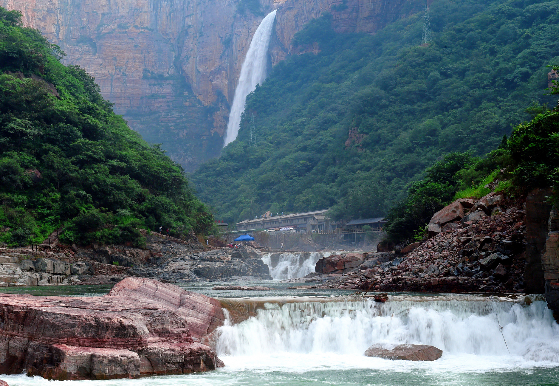 安阳林州太行山大峡谷图片