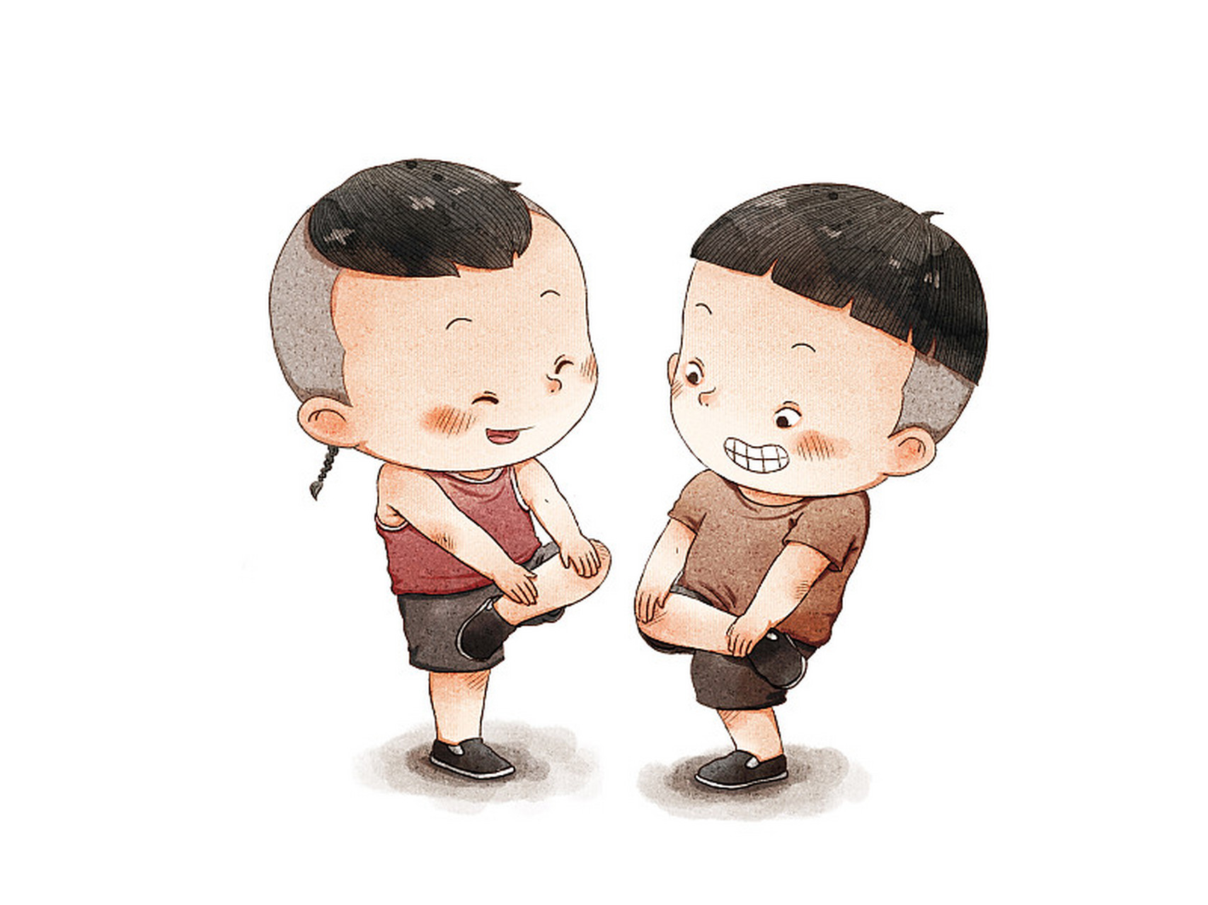 童年的记忆总是那么甜美.