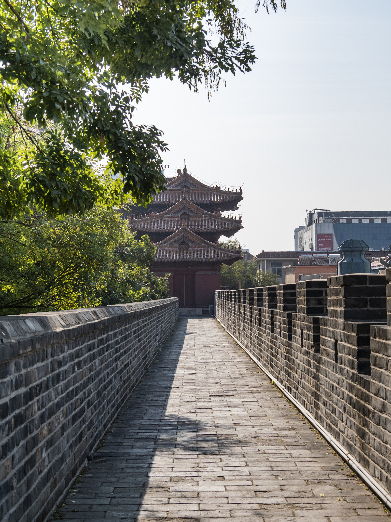 邯郸武灵丛台,秋日的丛台是否更壮观?