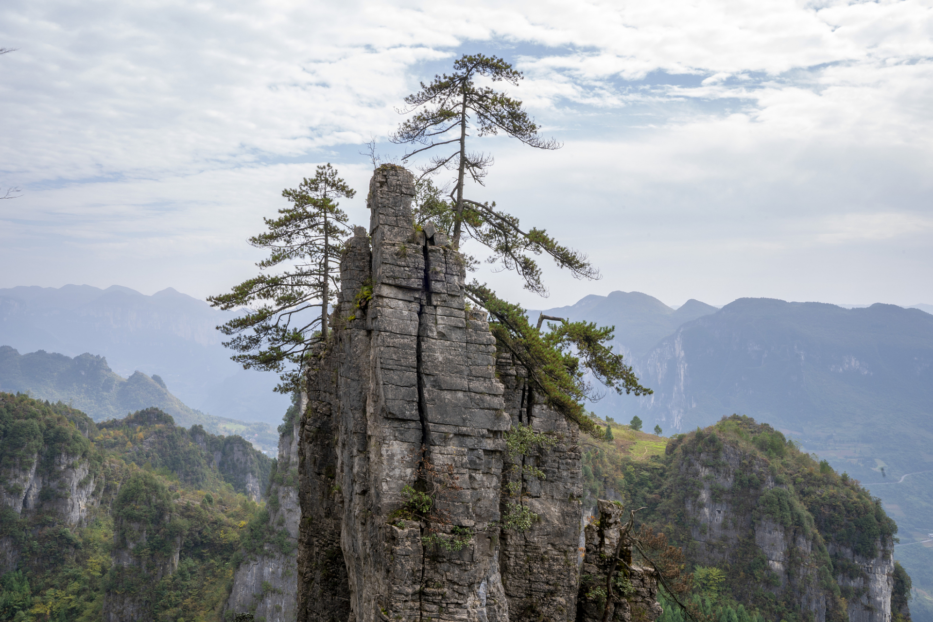 湖北山脉图片