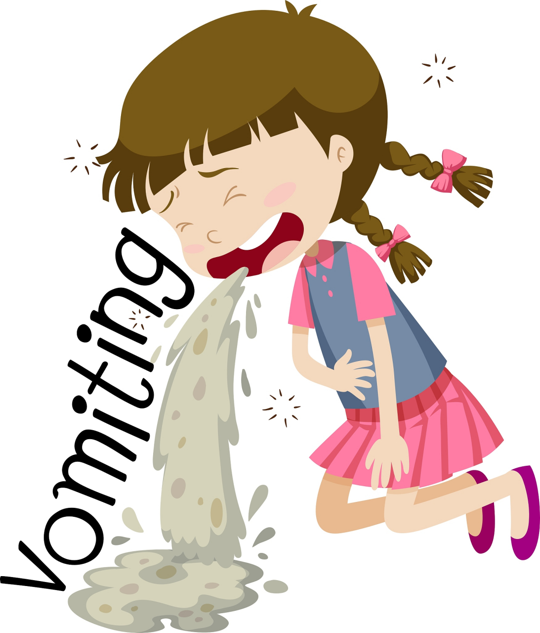 突然出现呕吐的症状,可能是由于不同器官系统的多种疾病引起的,对健康