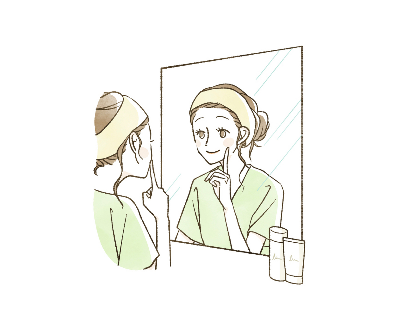 缩胸后的新发现 缩胸后的第21天,对着镜子发现,穿什么都