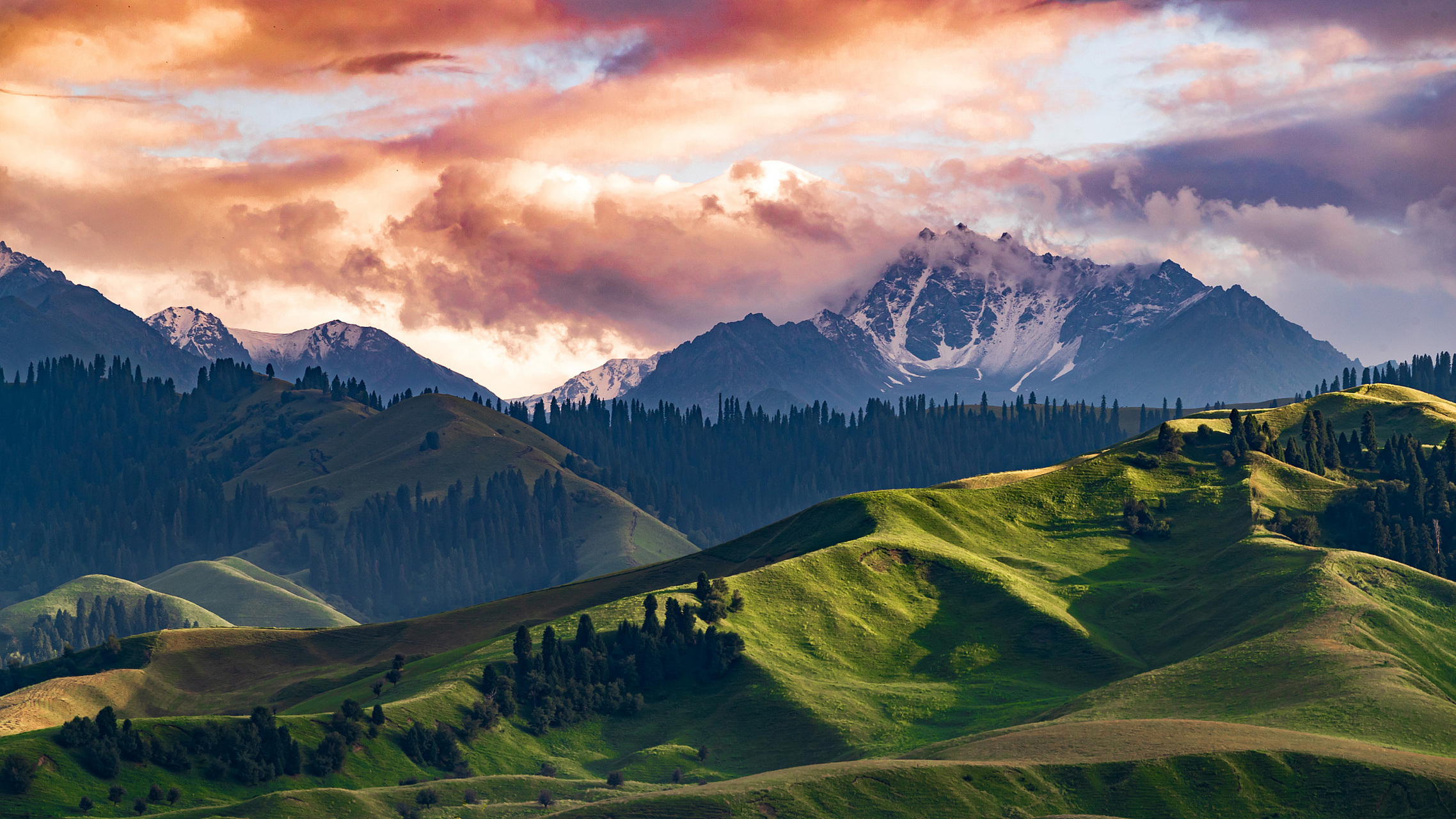 奇遇那拉提#在新疆的西北边缘,有一座神秘而美丽的山,它就是那拉提 
