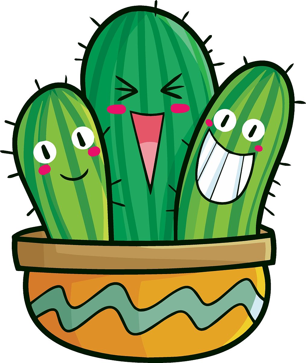 难道仙人植物们要开大会,一个个排着队出场,这画面想想就很滑稽呢