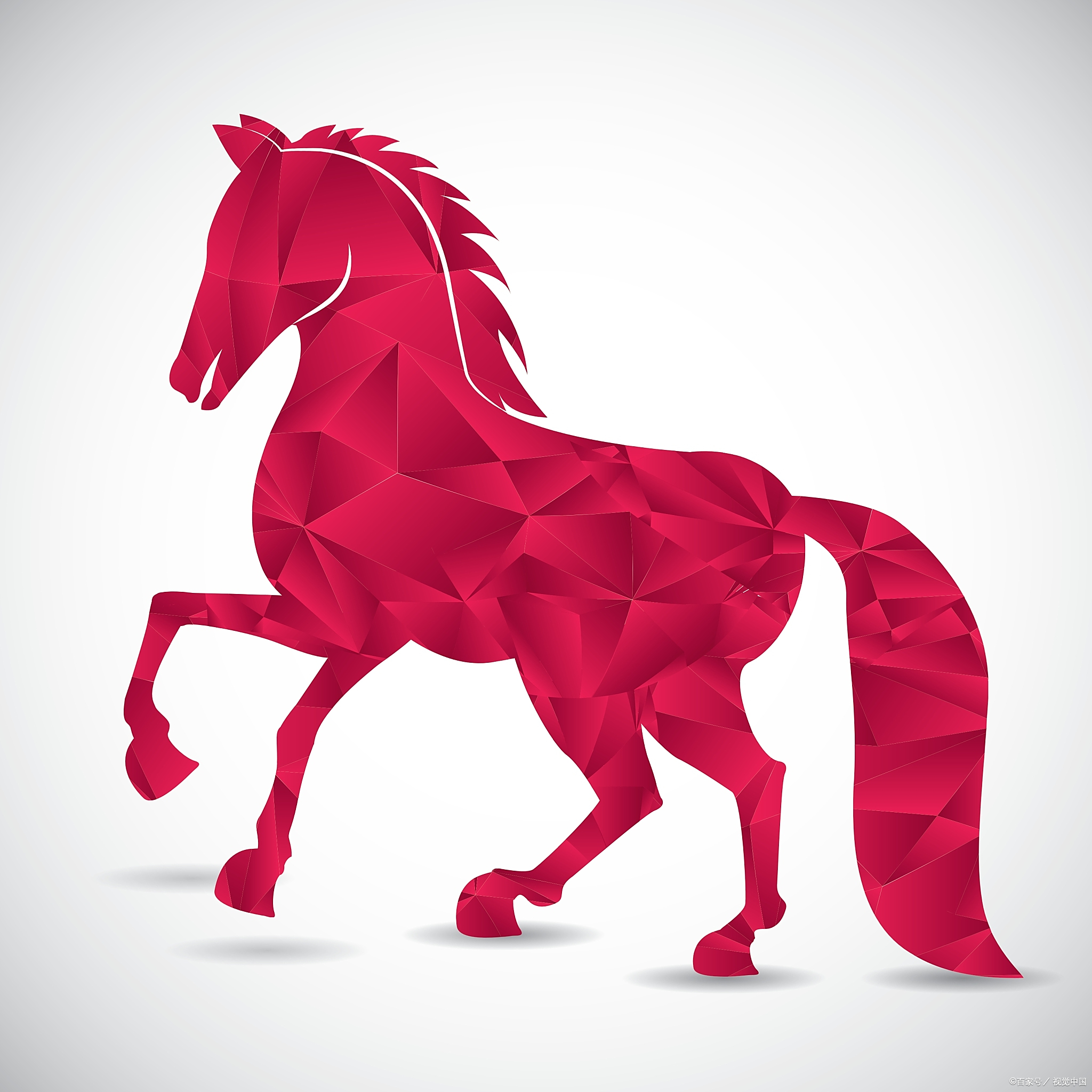 红色的马:勇气的象征与奋斗的激情