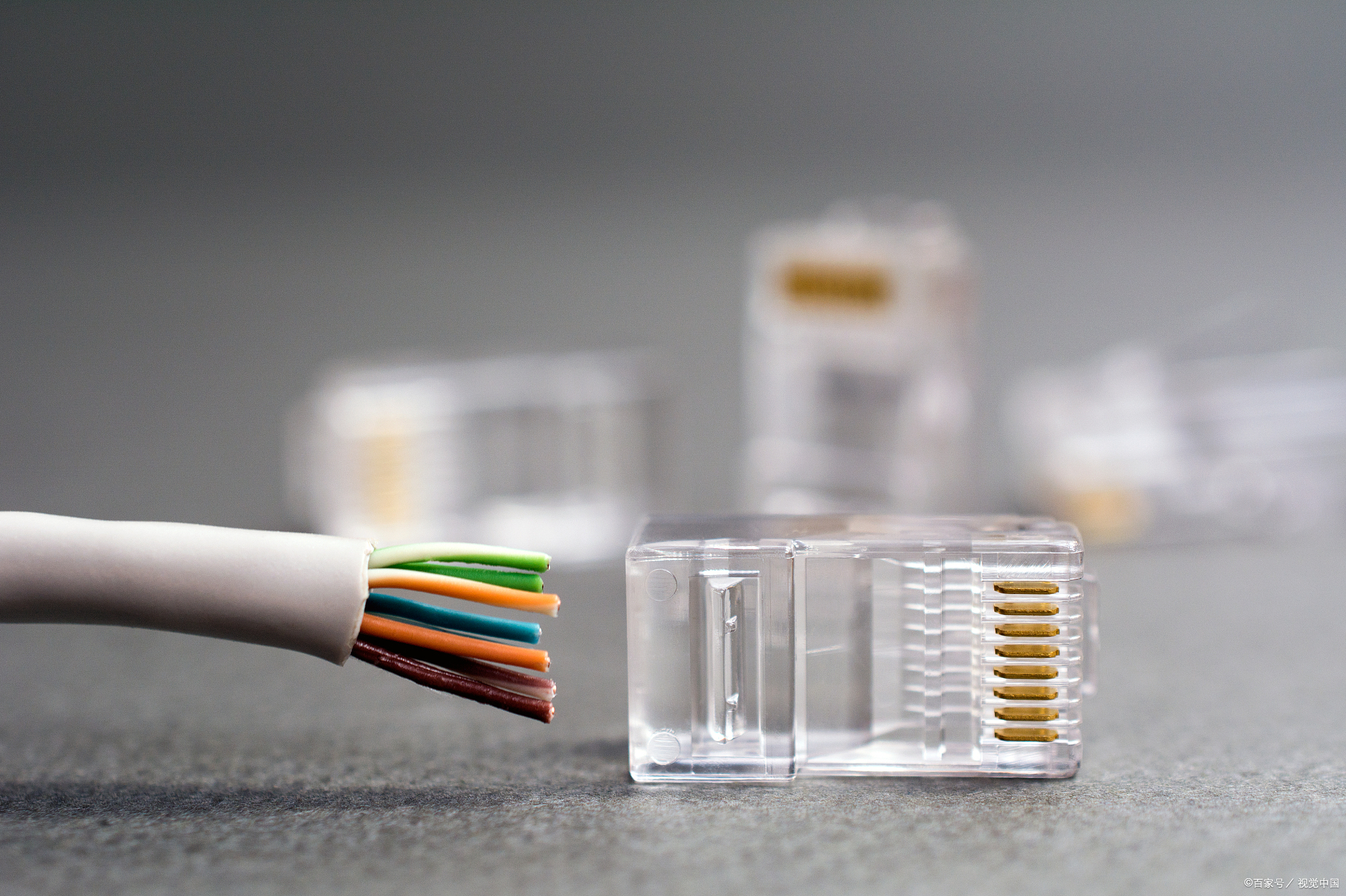 网线的水晶头接法有两种常用的标.@生活百家园的动态