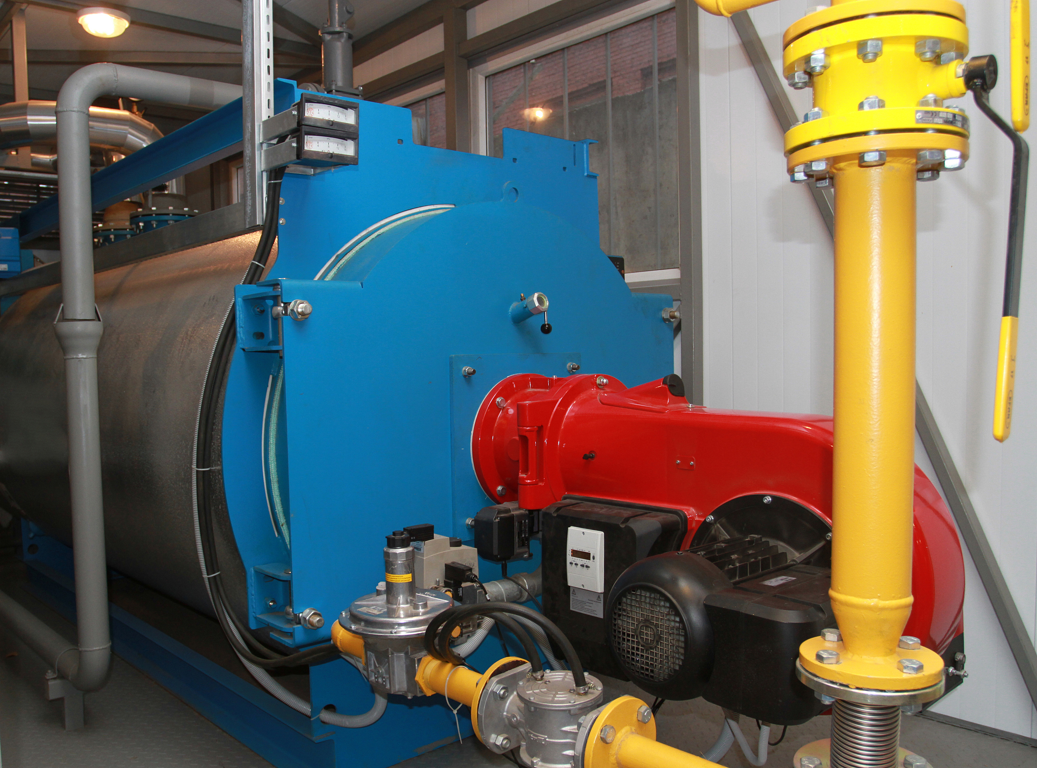 管道式压缩空气加热器:一年省下28万燃气费的工业"暖宝宝"