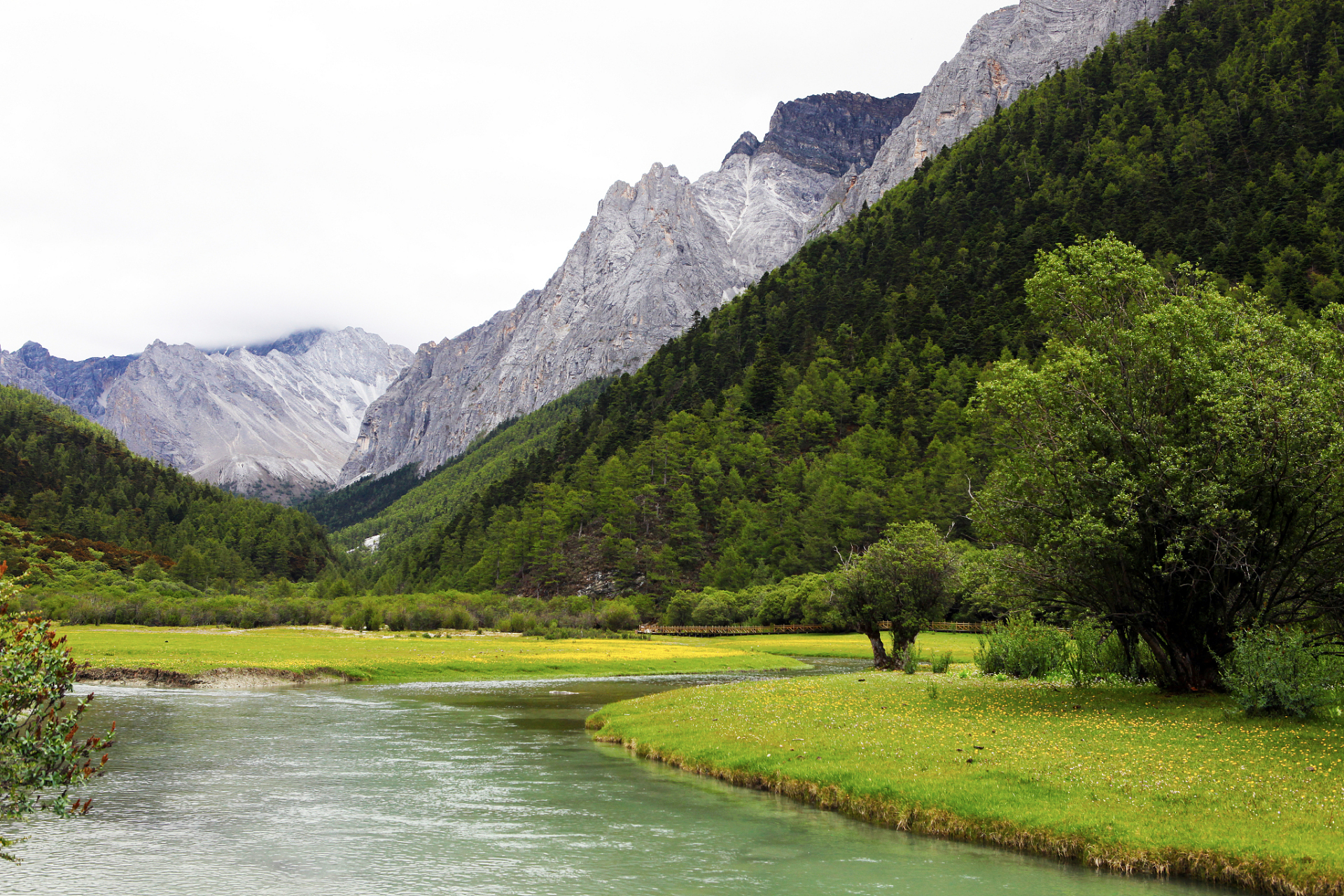 夏日闪光旅行家# 位于四川的稻城亚丁,被誉为"水蓝色星球上的最后一
