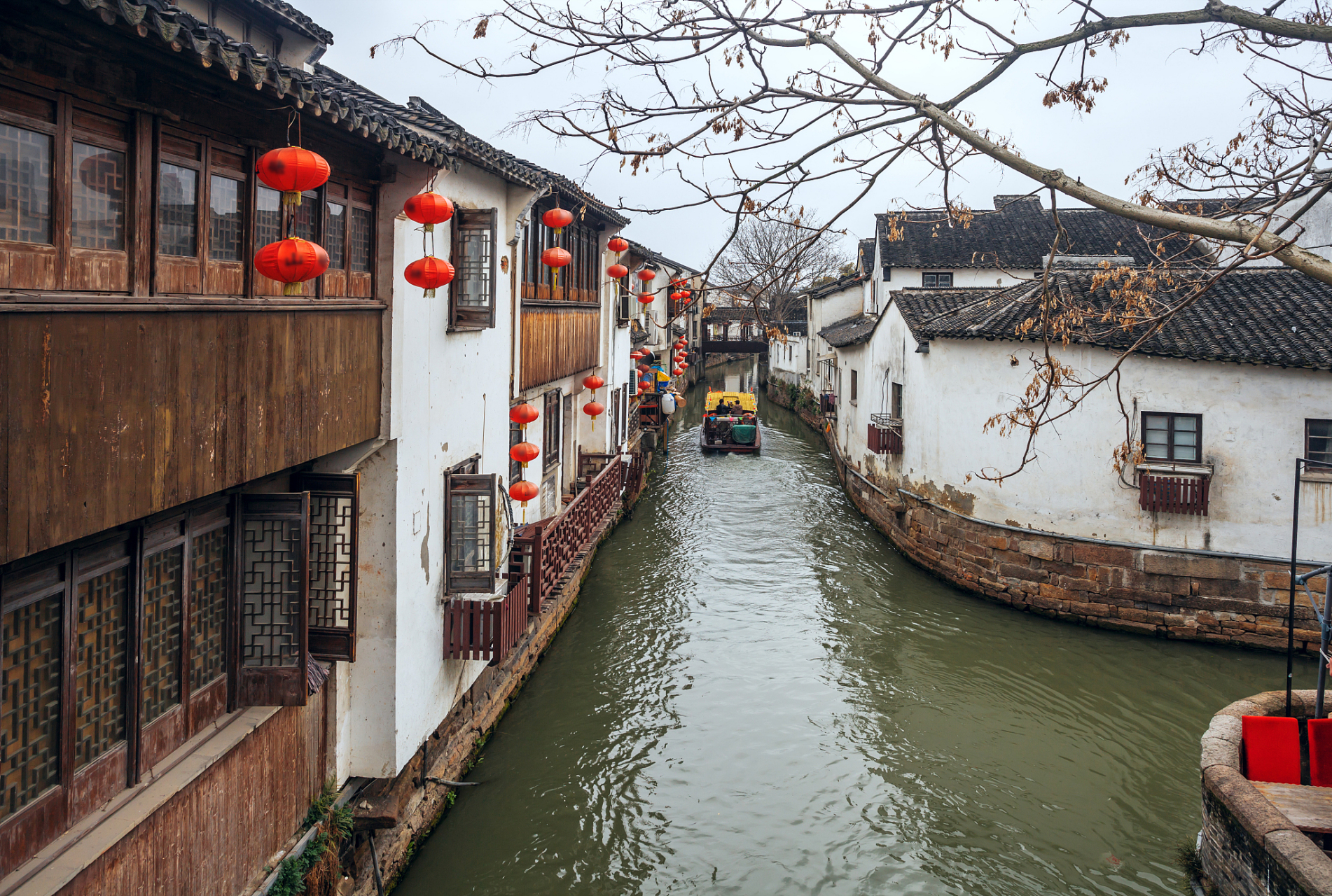 那就来江苏千灯古镇,一起体验这独特的文化交织吧!  千灯古镇位