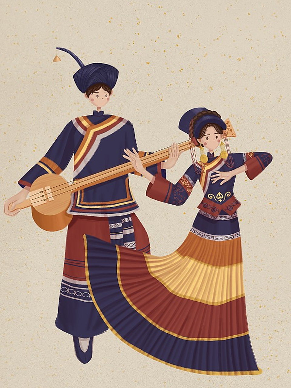 云南最多的少数民族是彝族,他们人口数量达到了507.