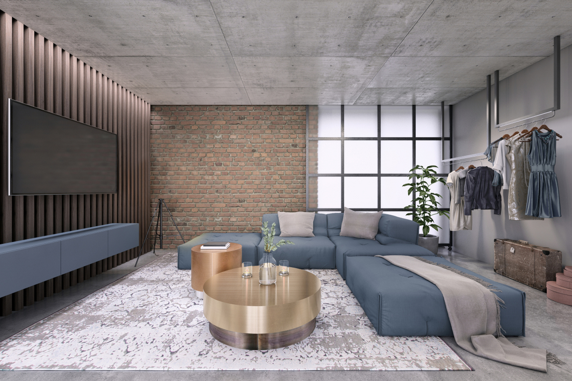 工业风格是一种由工业化时代激发出的室内装修风格,下面我们为大家