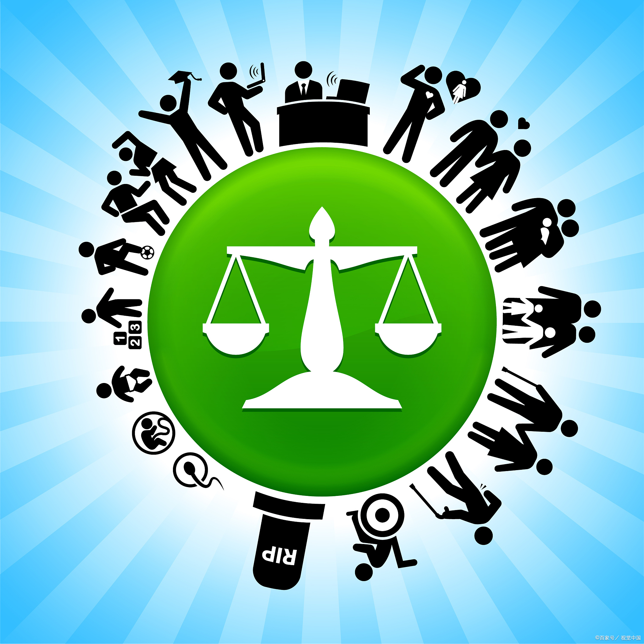 上海法律风险圆形图片公检法图标能做微信头像法律头像图片大全抢利