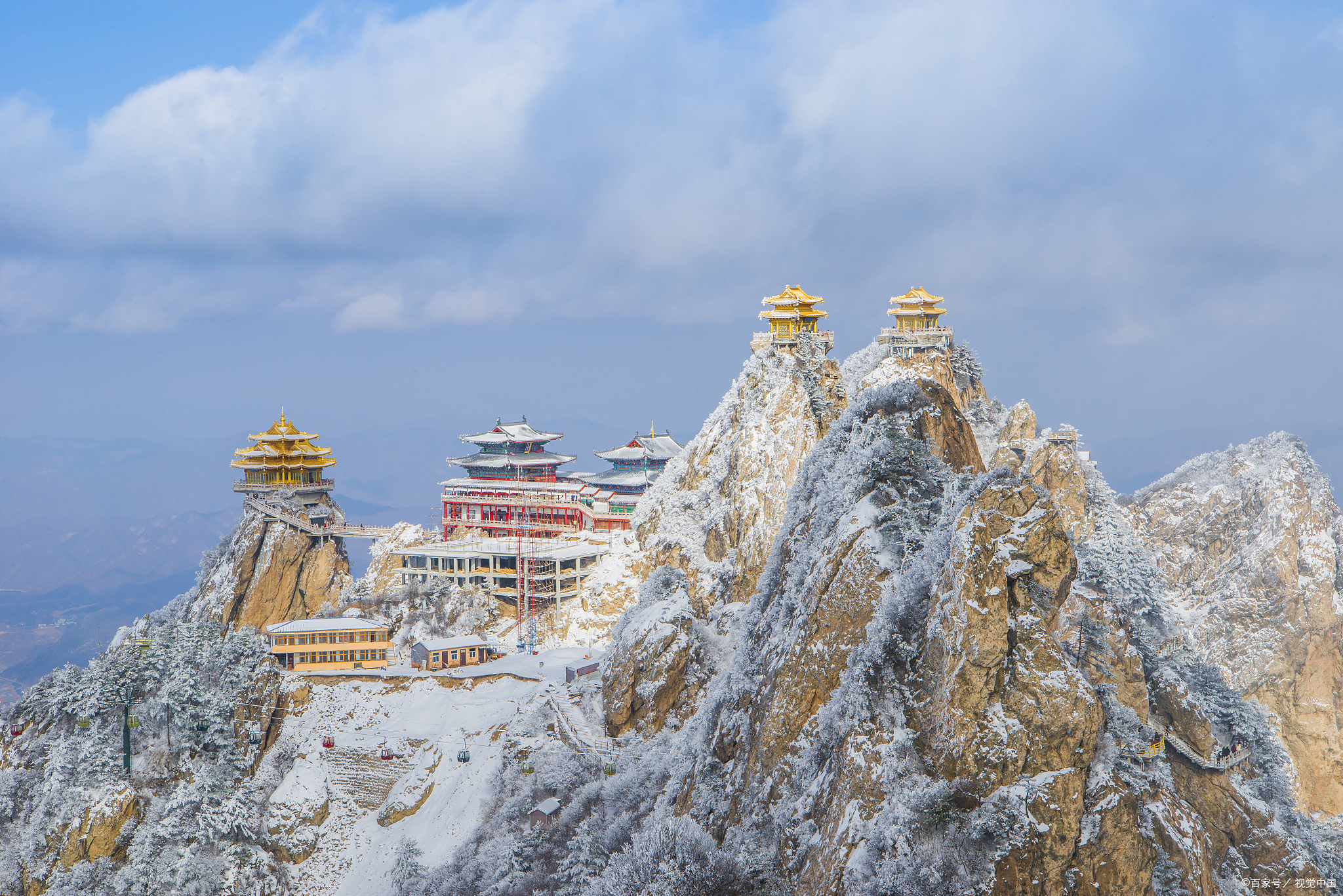 「冬日奇观」走进老君山,感受冬日雪景的独特魅力