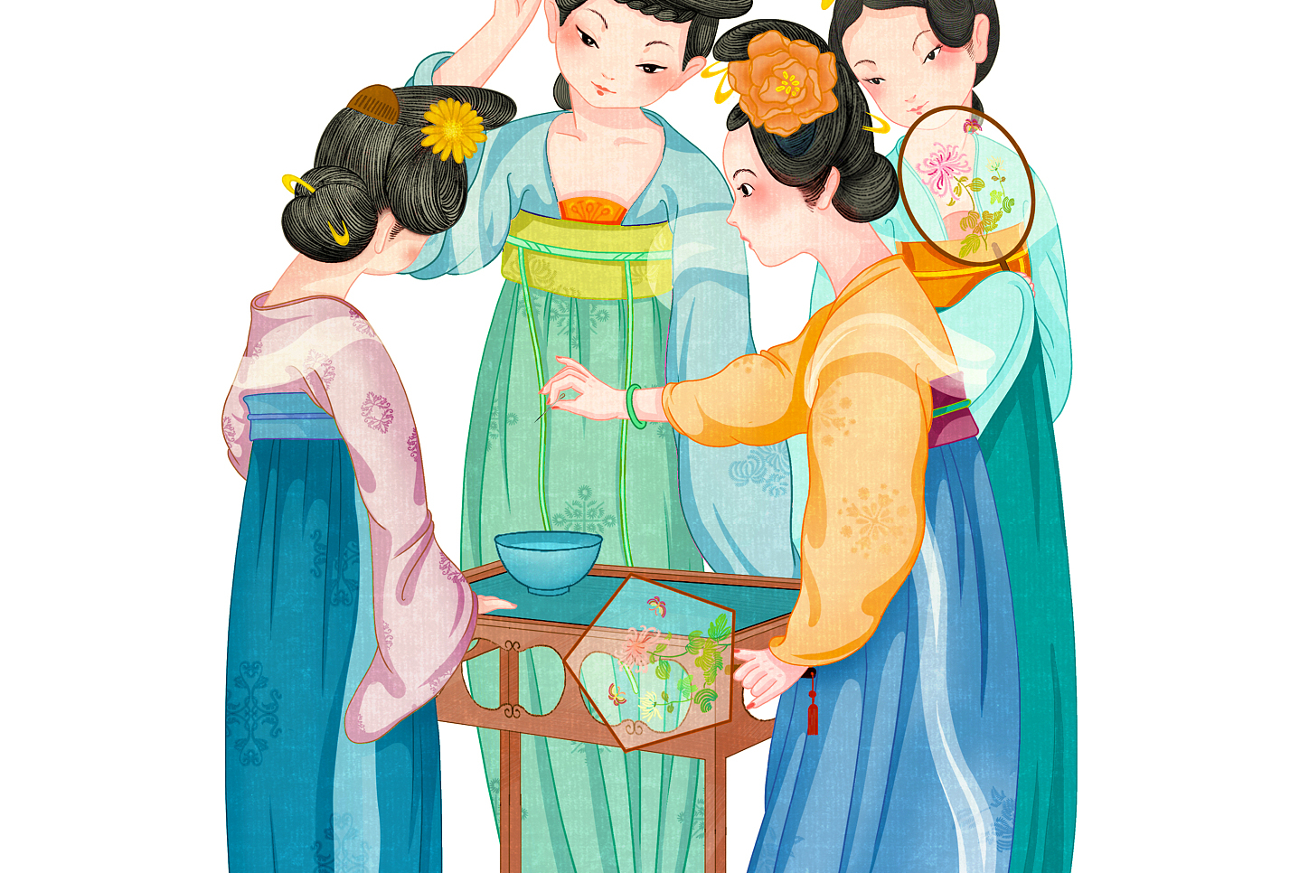 在古代皇宫,宫女们如履薄冰,皇帝的目光是她们最大的恐惧