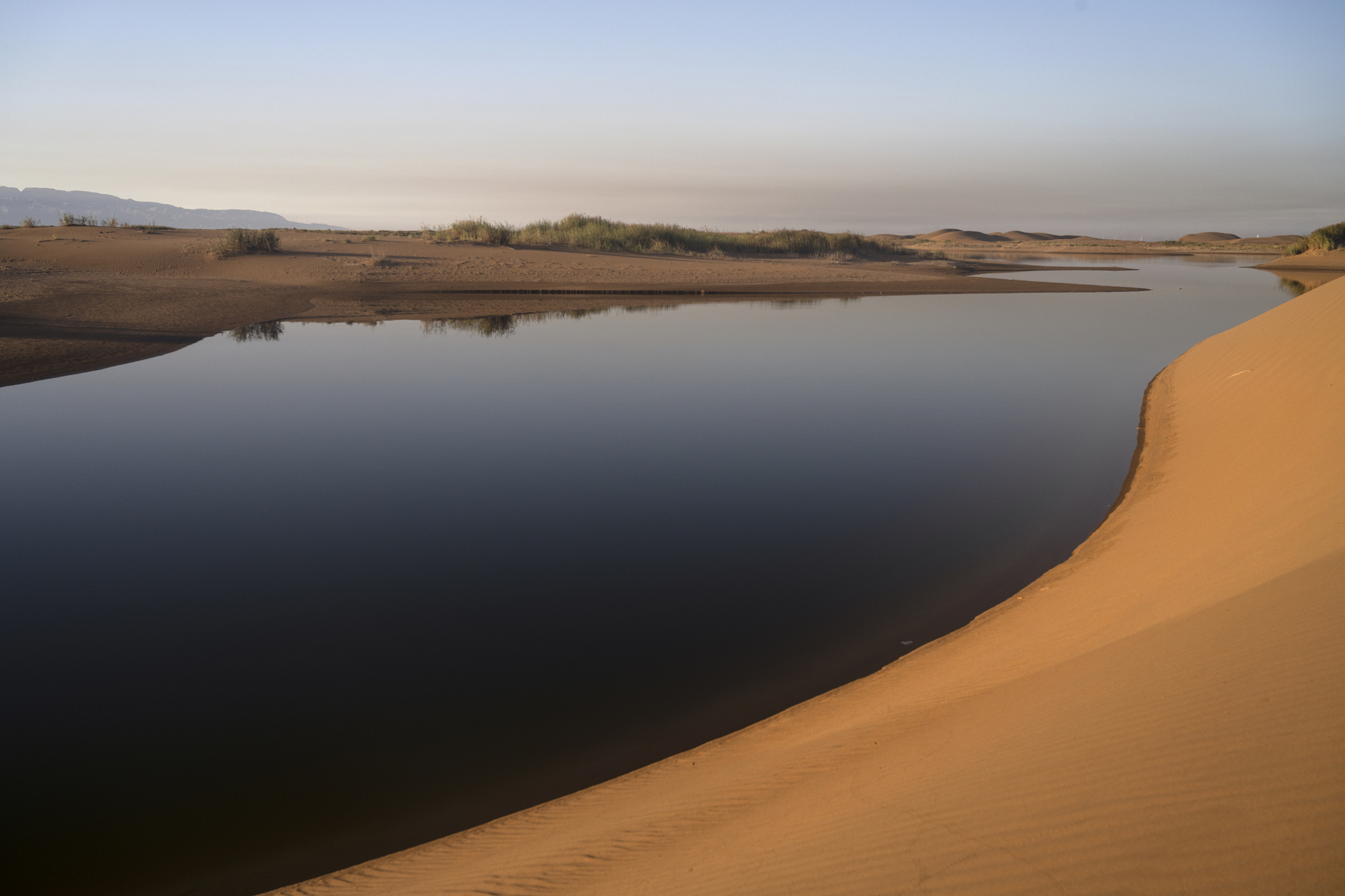 内蒙古的乌海金沙湾,黄河岸边的沙漠绿洲有多特别