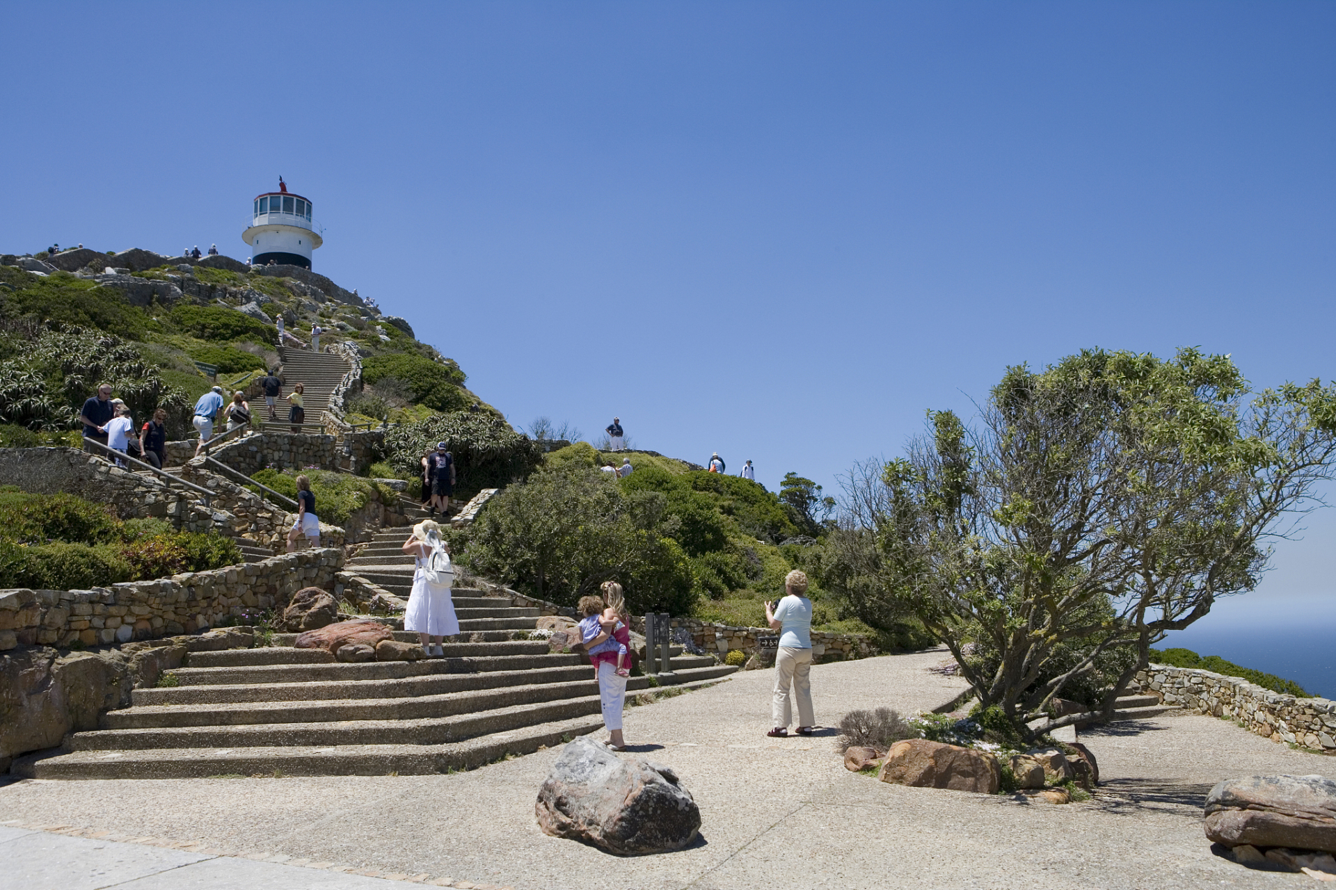 莲花山观景台,位于大连市区南部,海拔259.