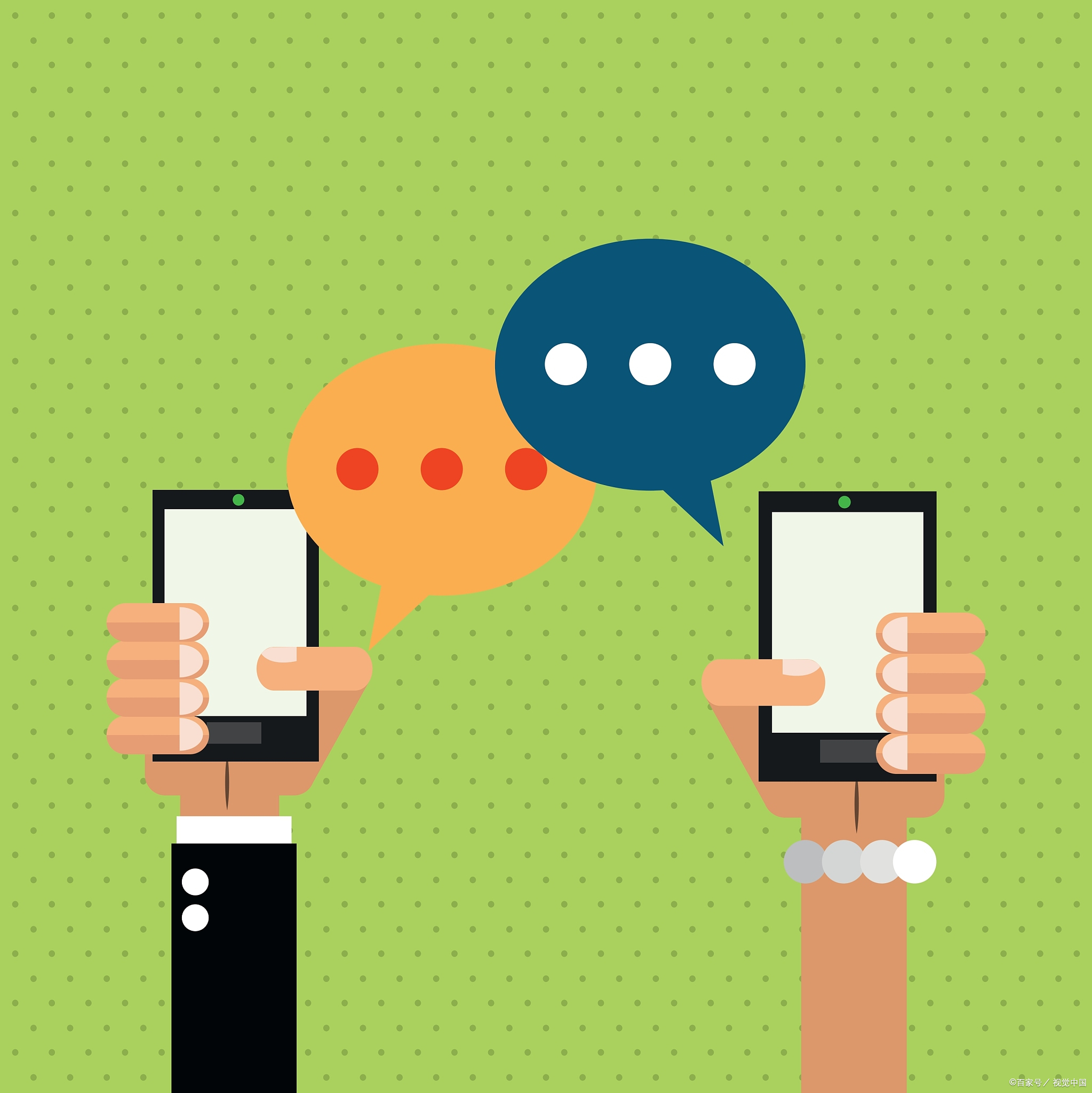 "发信息"用英文怎么说?