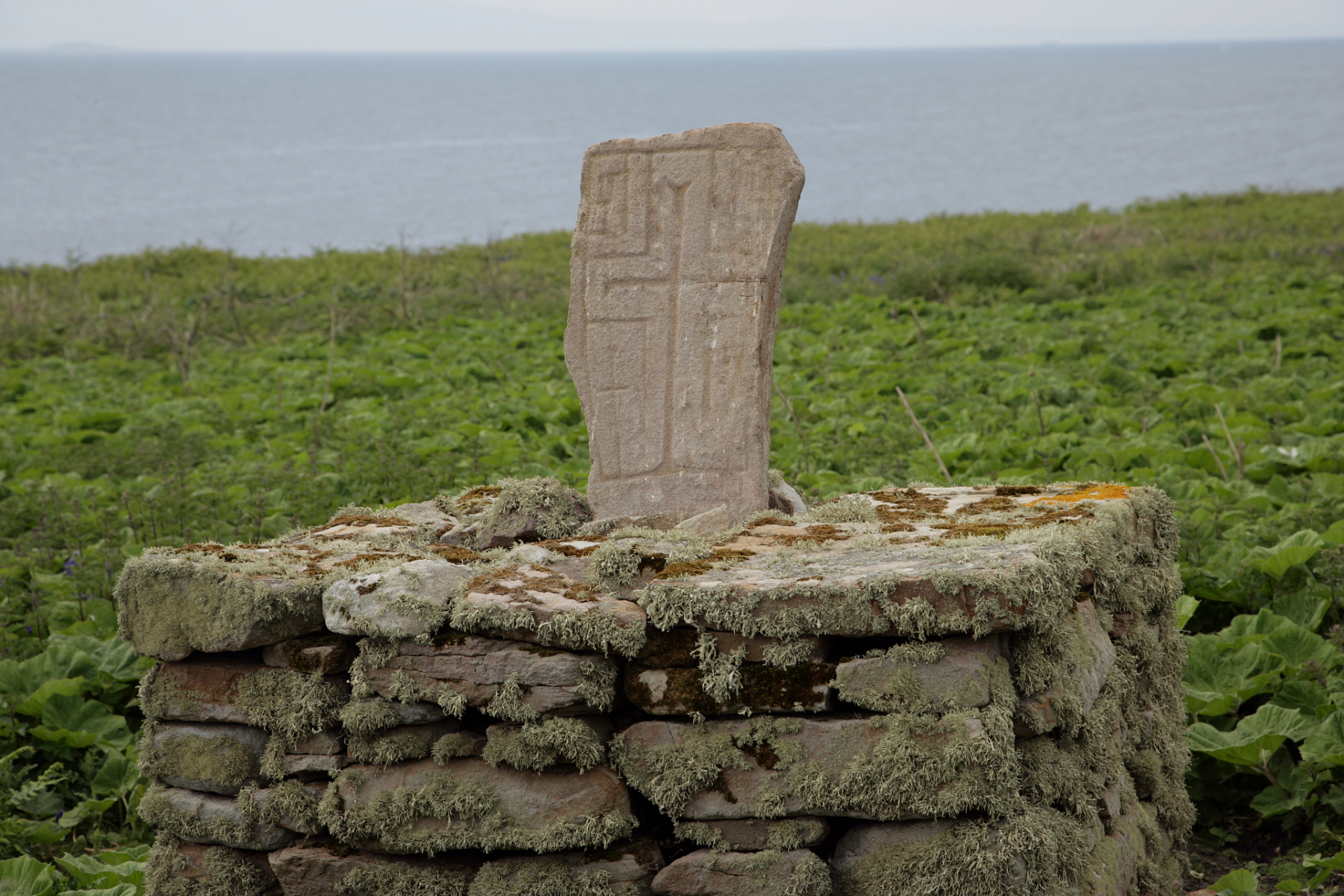 俄罗斯在库页岛发现了一个中国石碑,俄专家向我国求助,但得知石碑上的